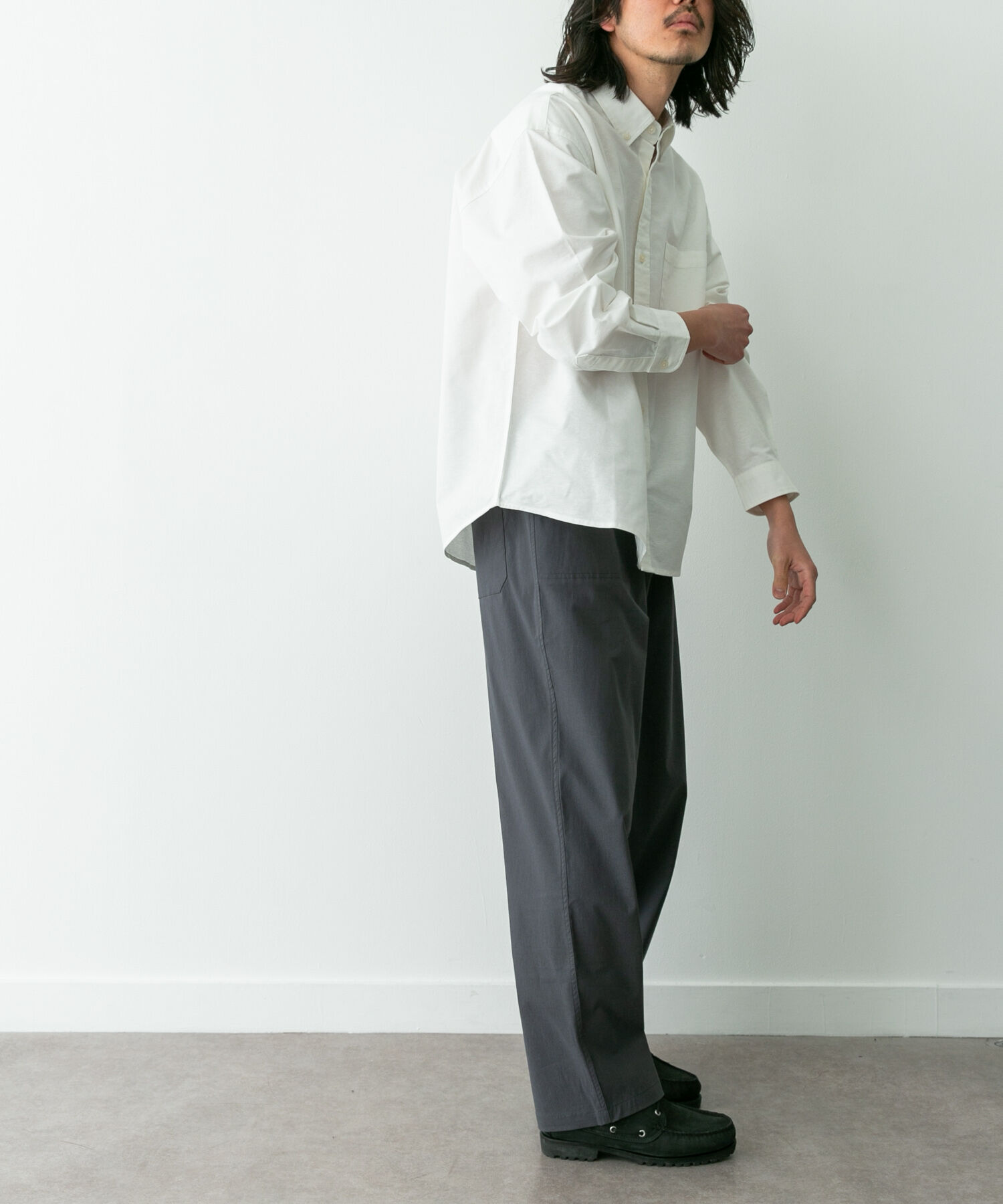 Sonny Label 「抗菌オックスボタンダウンオーバーシャツ」|シャツ・ブラウス|