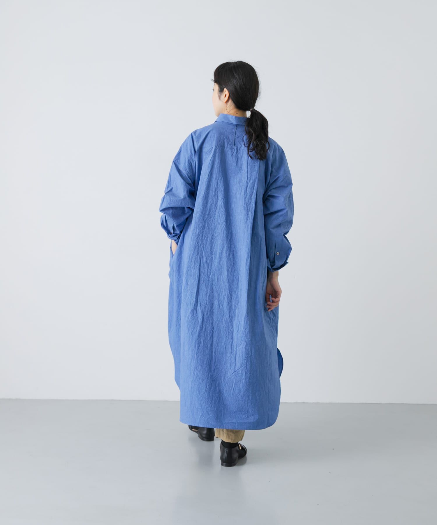 かぐれ「ワイドシャツワンピース」|ワンピース|