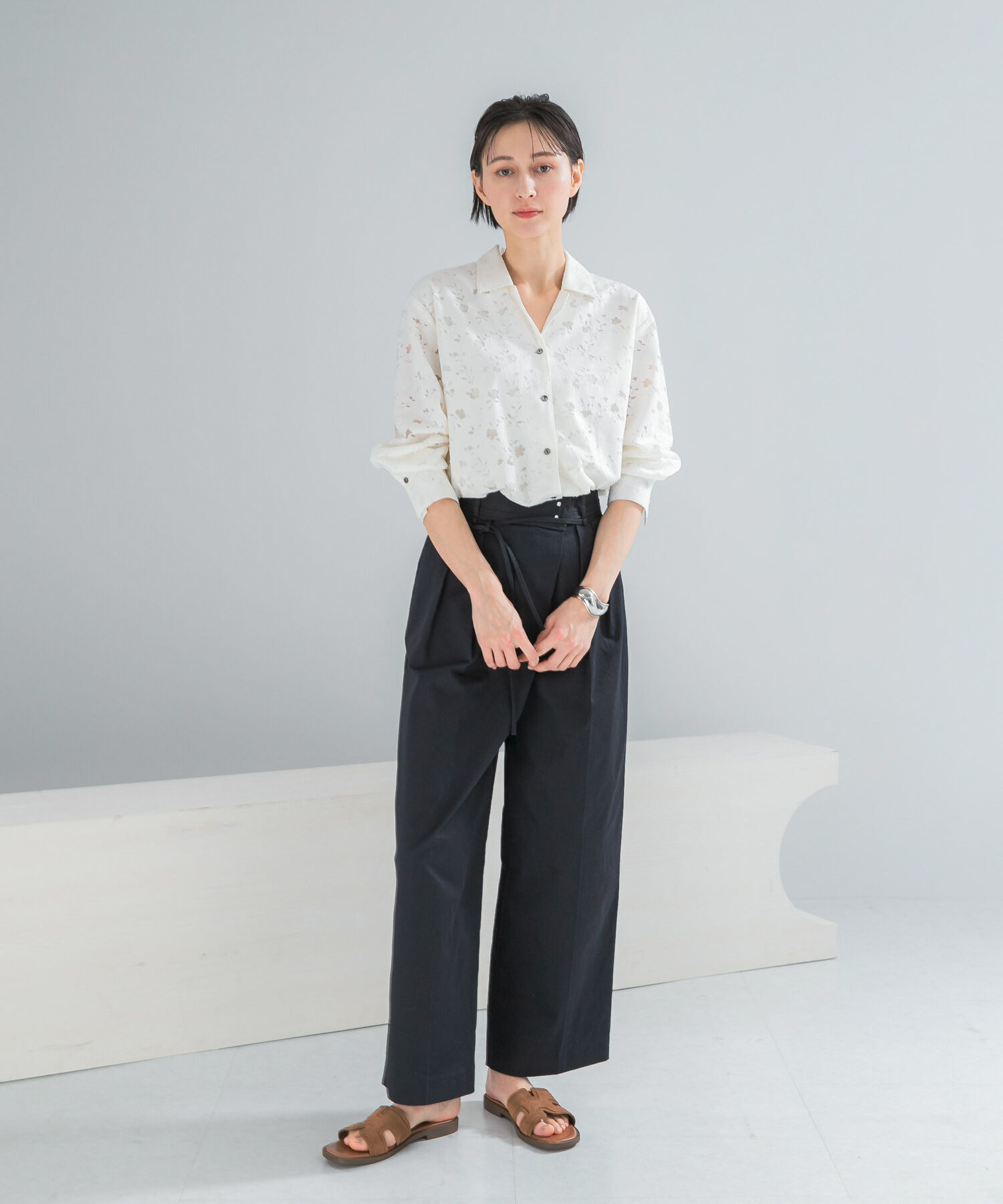 URBAN RESEARCH ROSSO「ラップデザインパンツ」|その他|