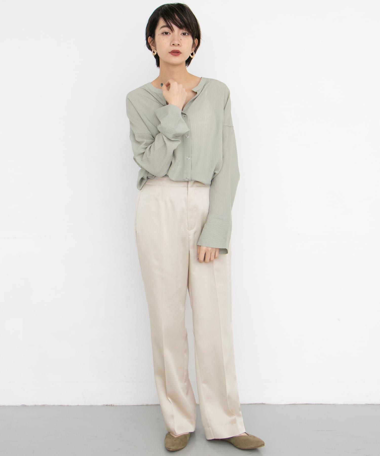  「シャイニーセンタープレスパンツ&there4;」|その他|