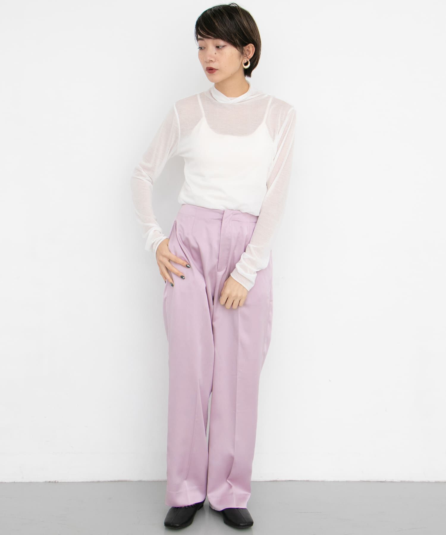  「シャイニーセンタープレスパンツ&there4;」|その他|