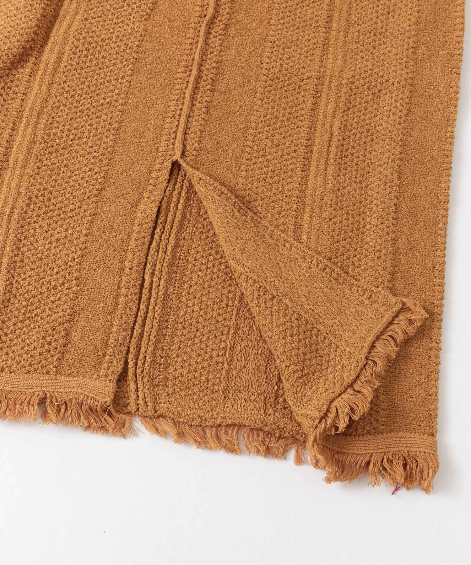  「タイトフリンジニットスカート」|スカート|