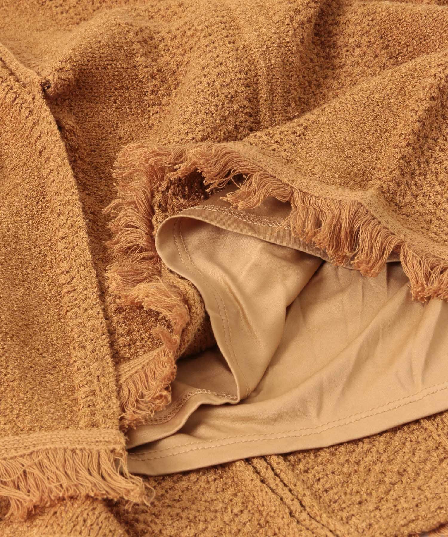  「タイトフリンジニットスカート」|スカート|