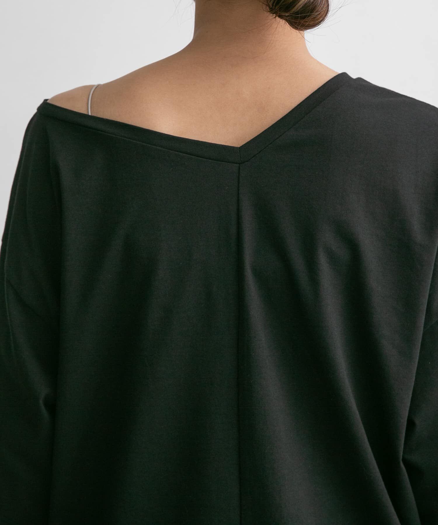  「アシメネックカットソー」|Tシャツ・カットソー|