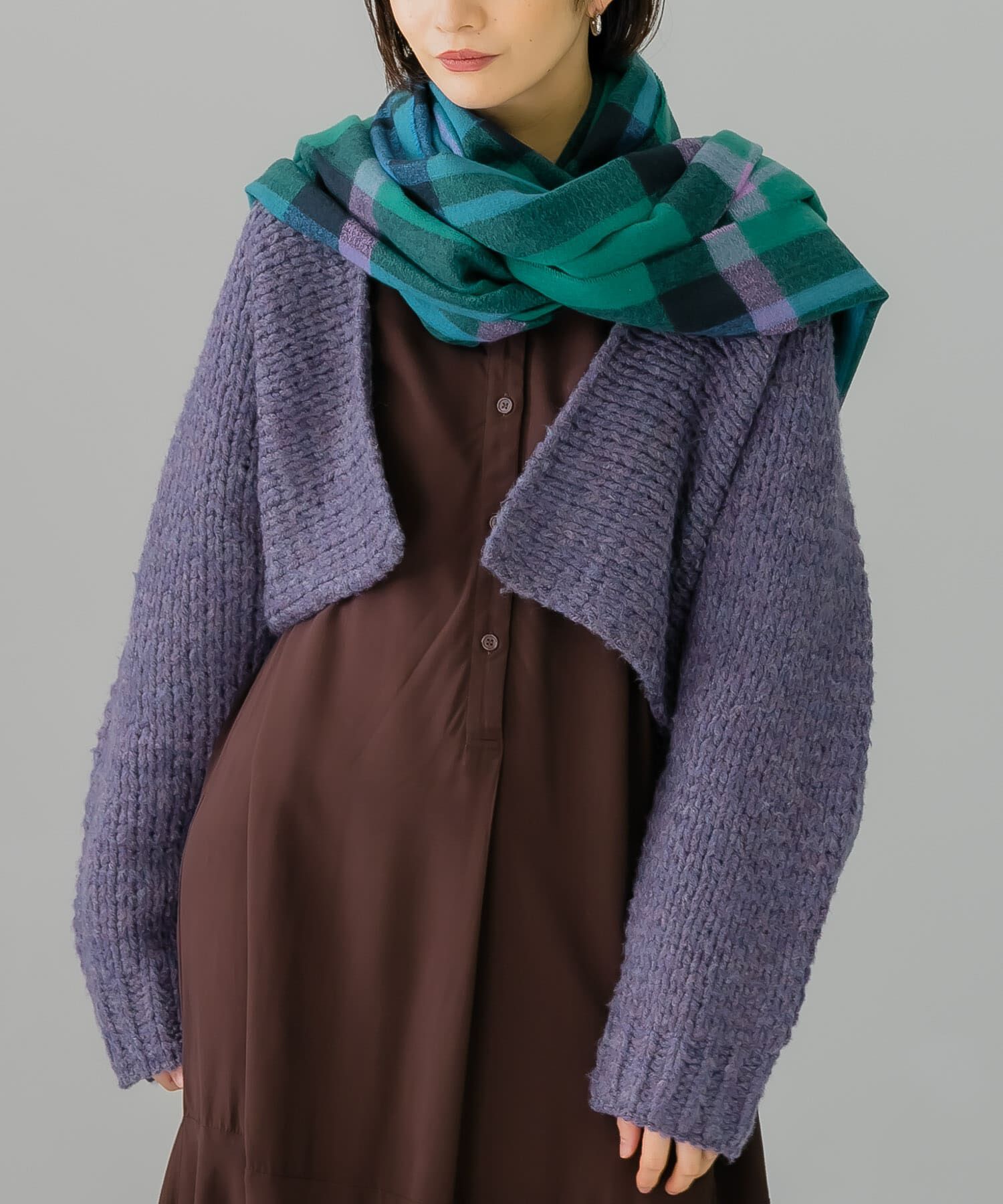  「ローゲージショートニットカーディガン」|カーディガン|