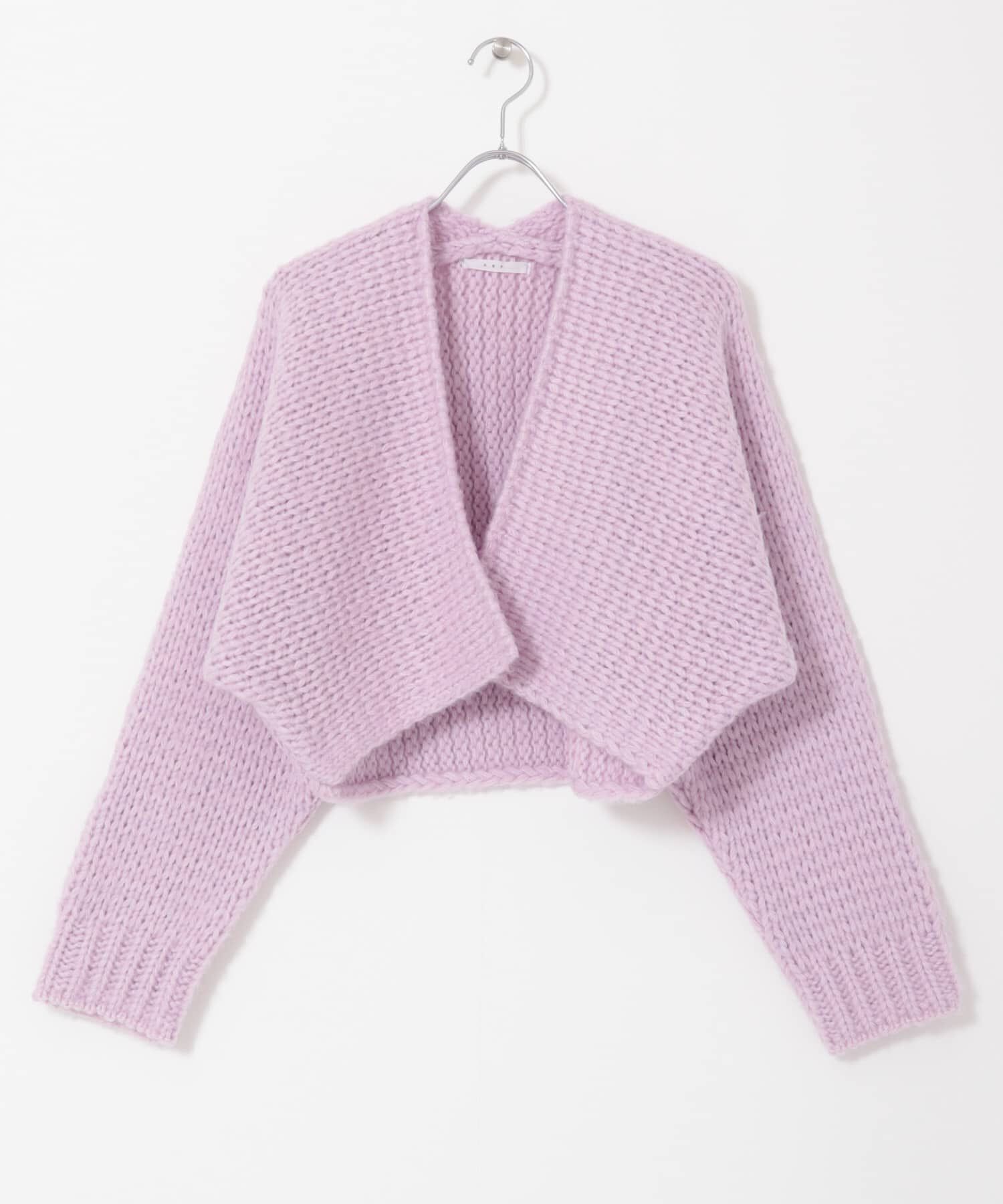  「ローゲージショートニットカーディガン」|カーディガン|