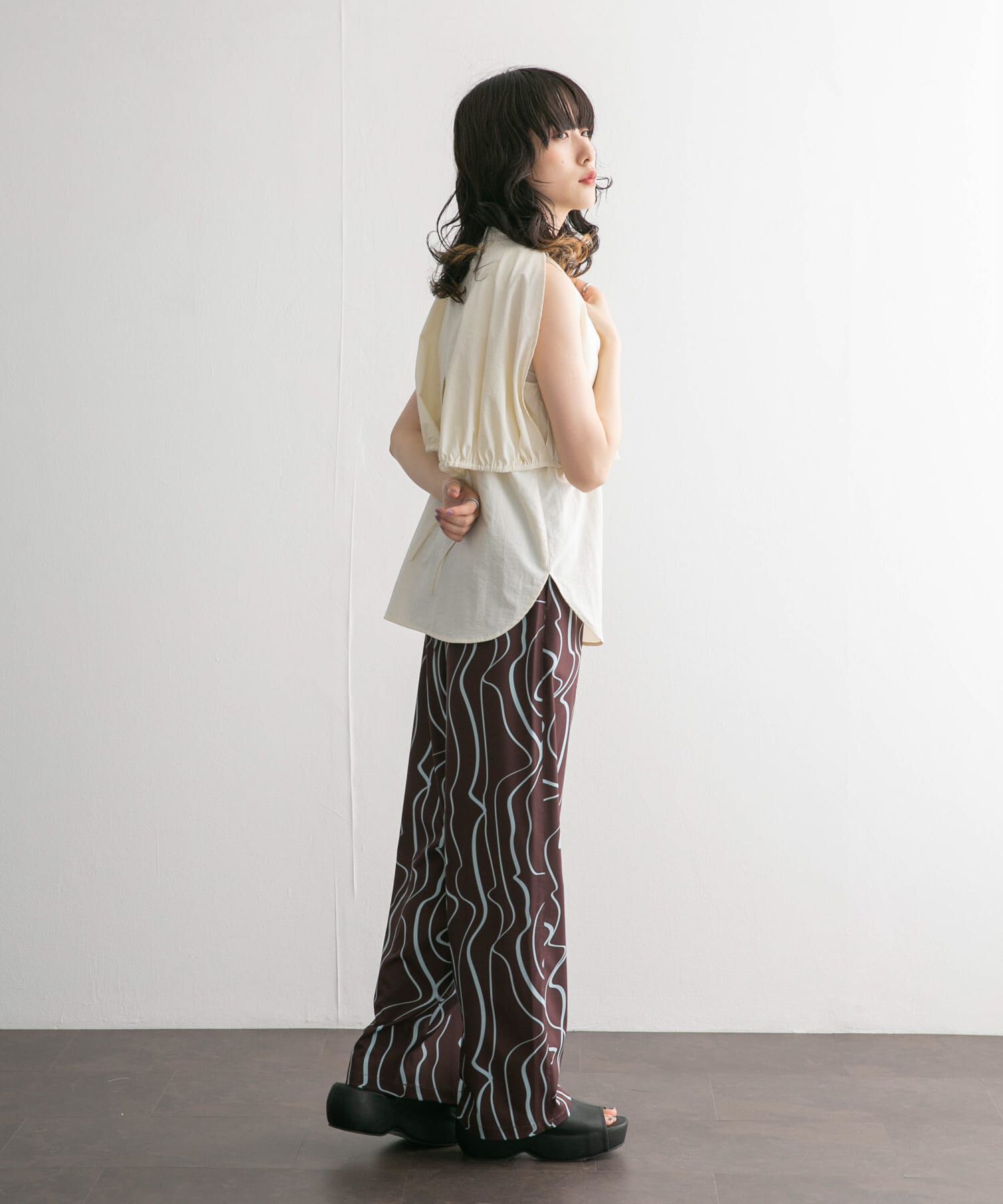  「2WAYスリーブブラウス」|シャツ・ブラウス|