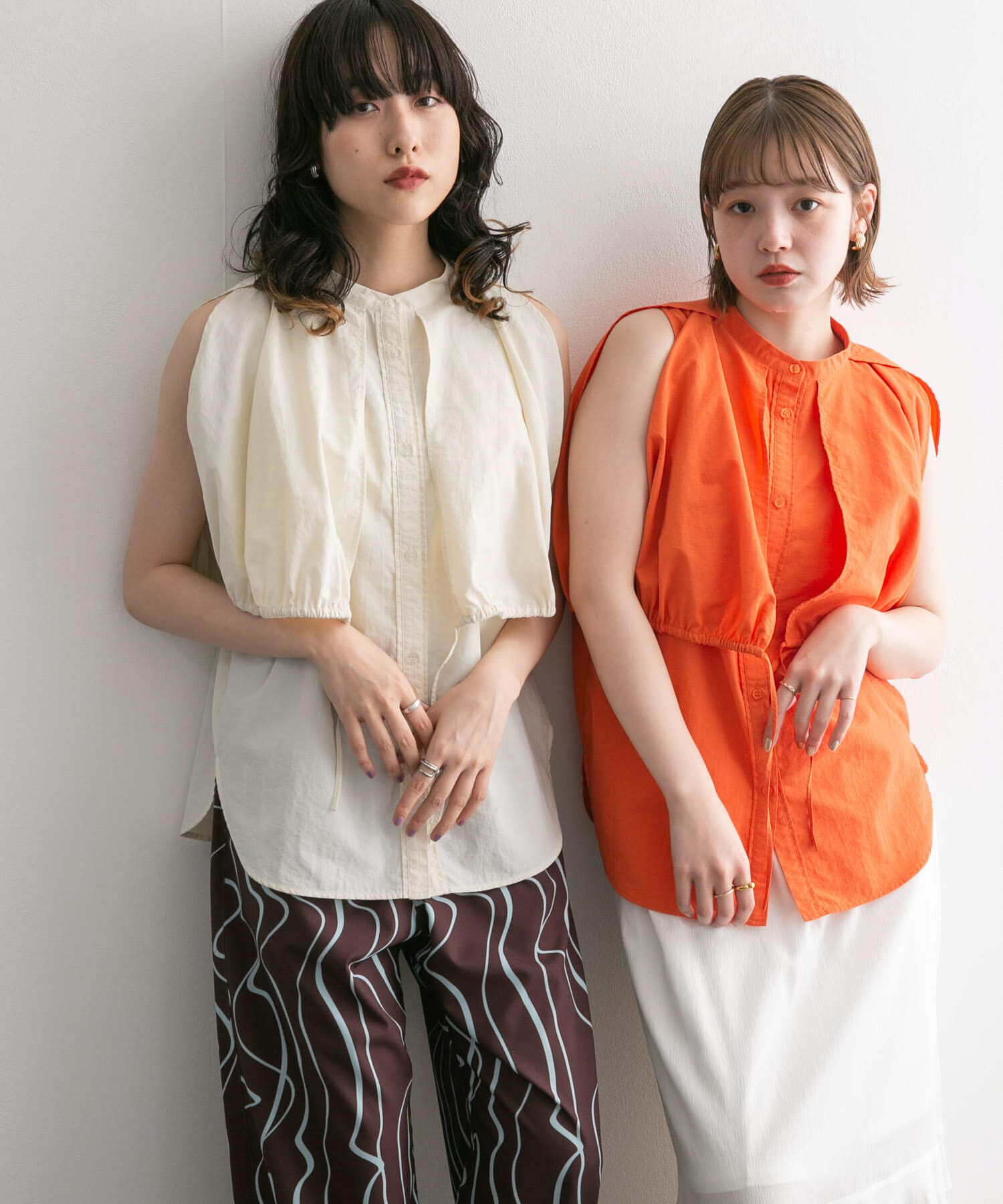  「2WAYスリーブブラウス」|シャツ・ブラウス|