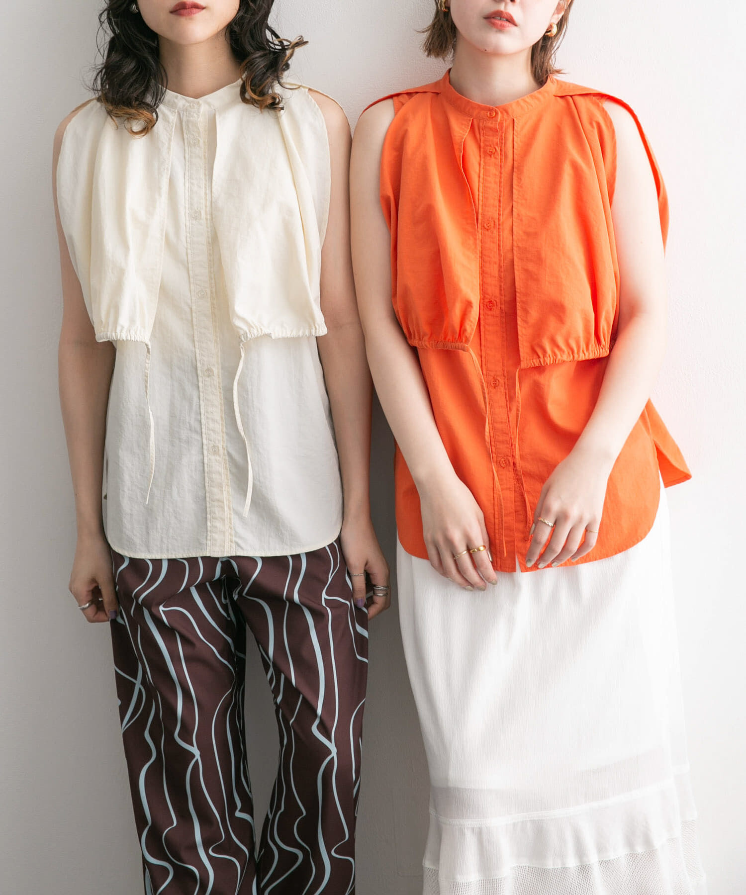  「2WAYスリーブブラウス」|シャツ・ブラウス|