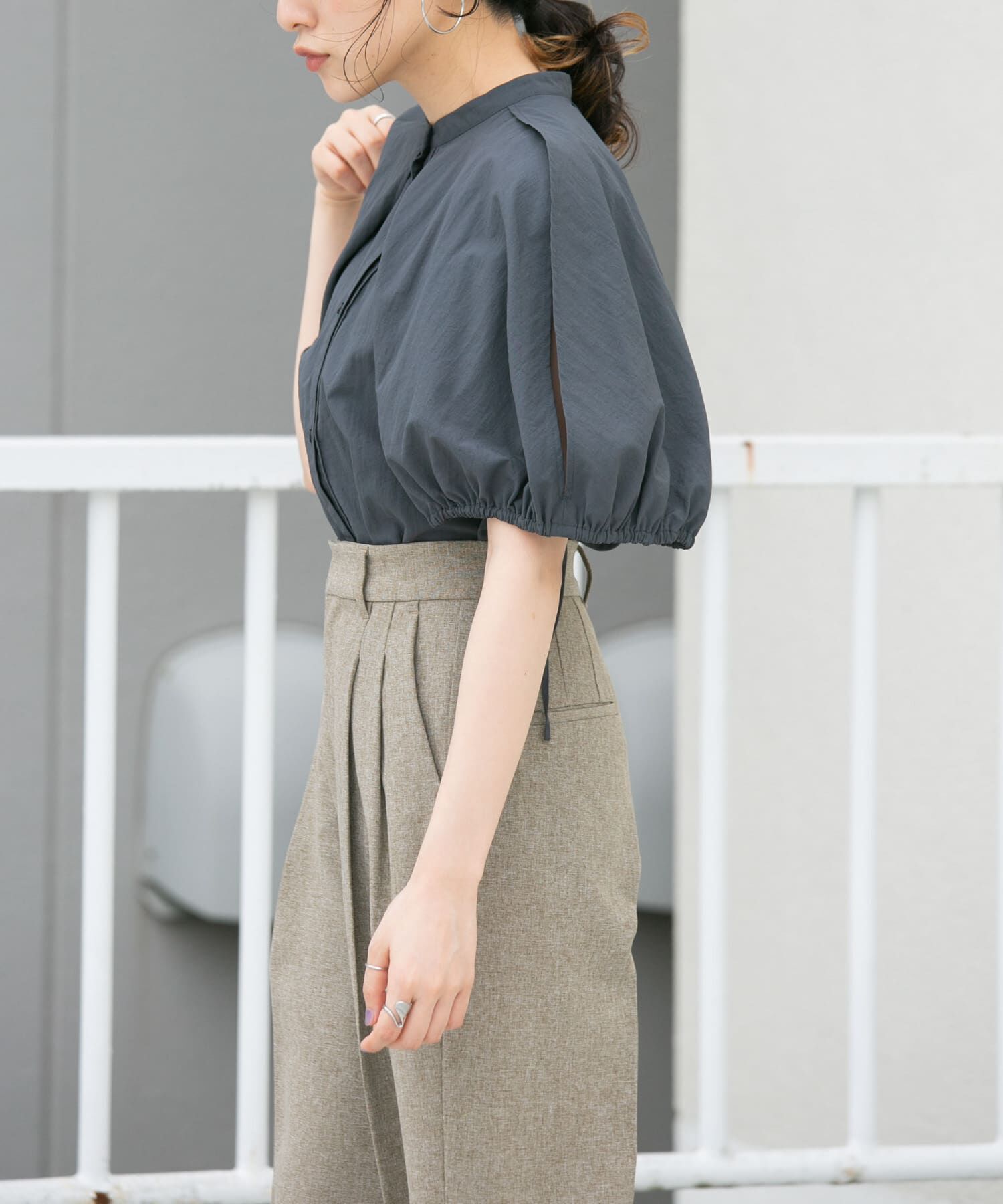  「2WAYスリーブブラウス」|シャツ・ブラウス|