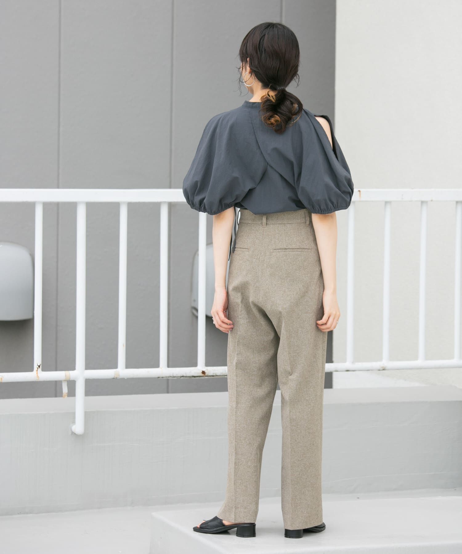  「2WAYスリーブブラウス」|シャツ・ブラウス|