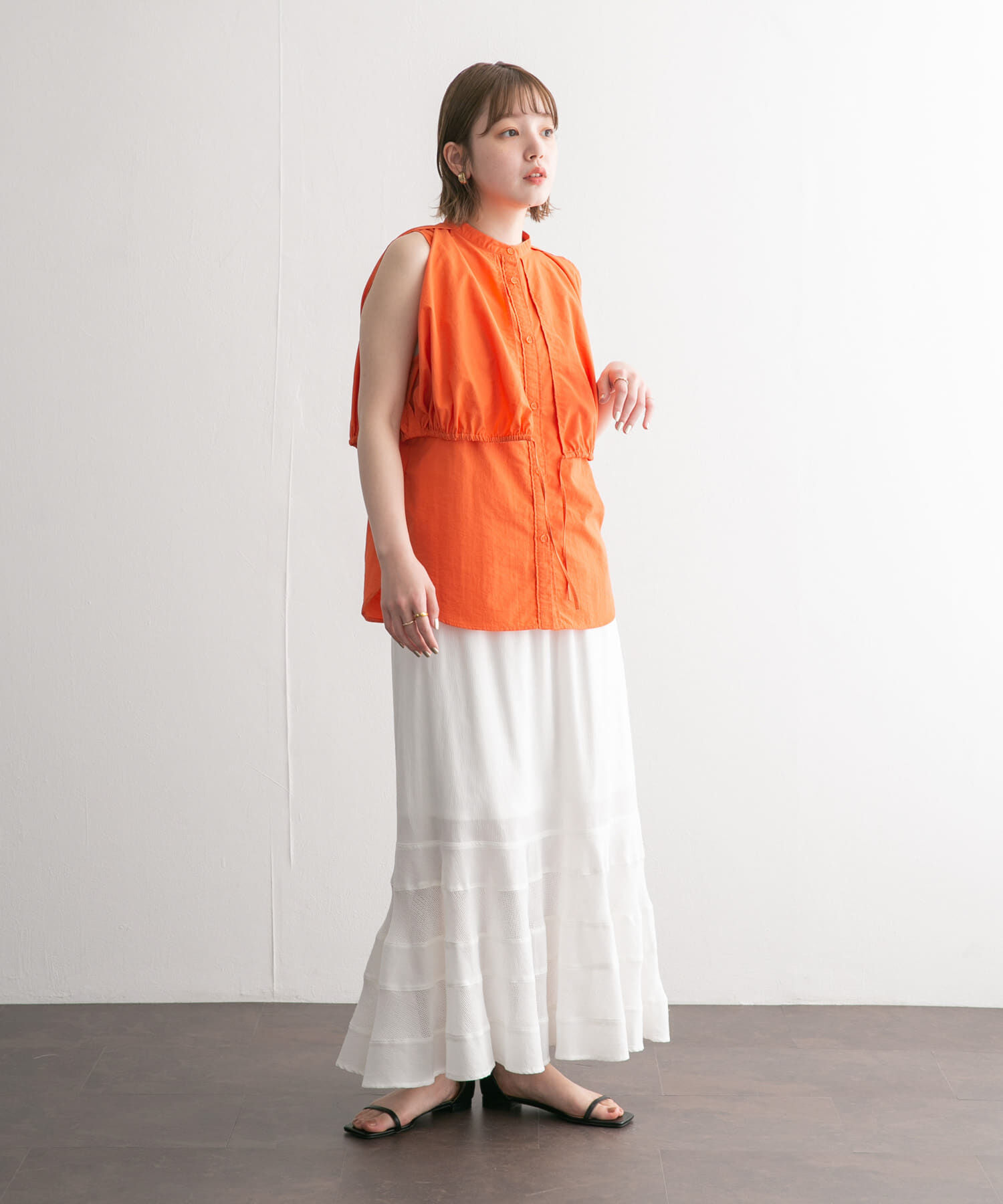  「2WAYスリーブブラウス」|シャツ・ブラウス|