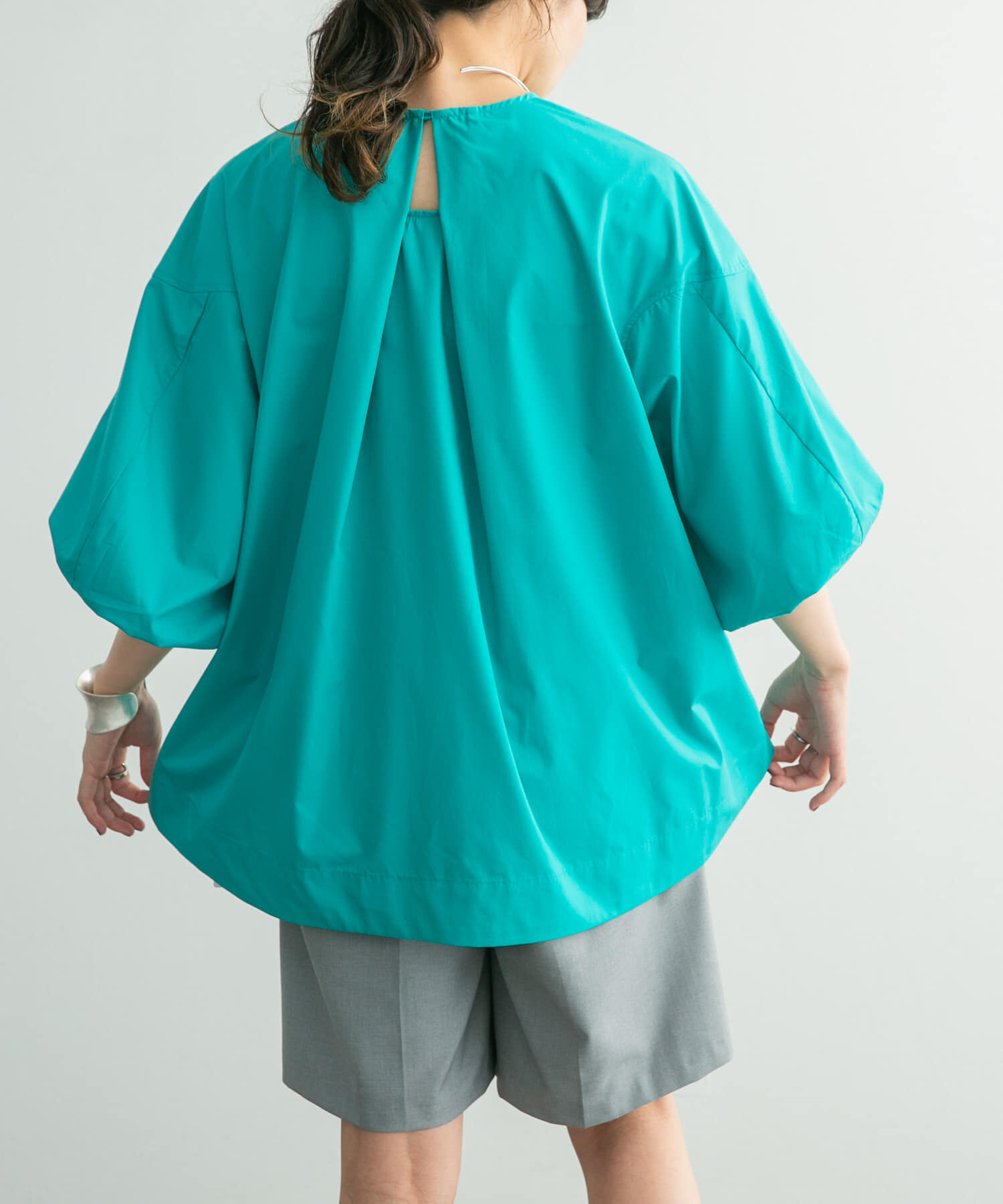  「フロントドロストブラウス」|シャツ・ブラウス|