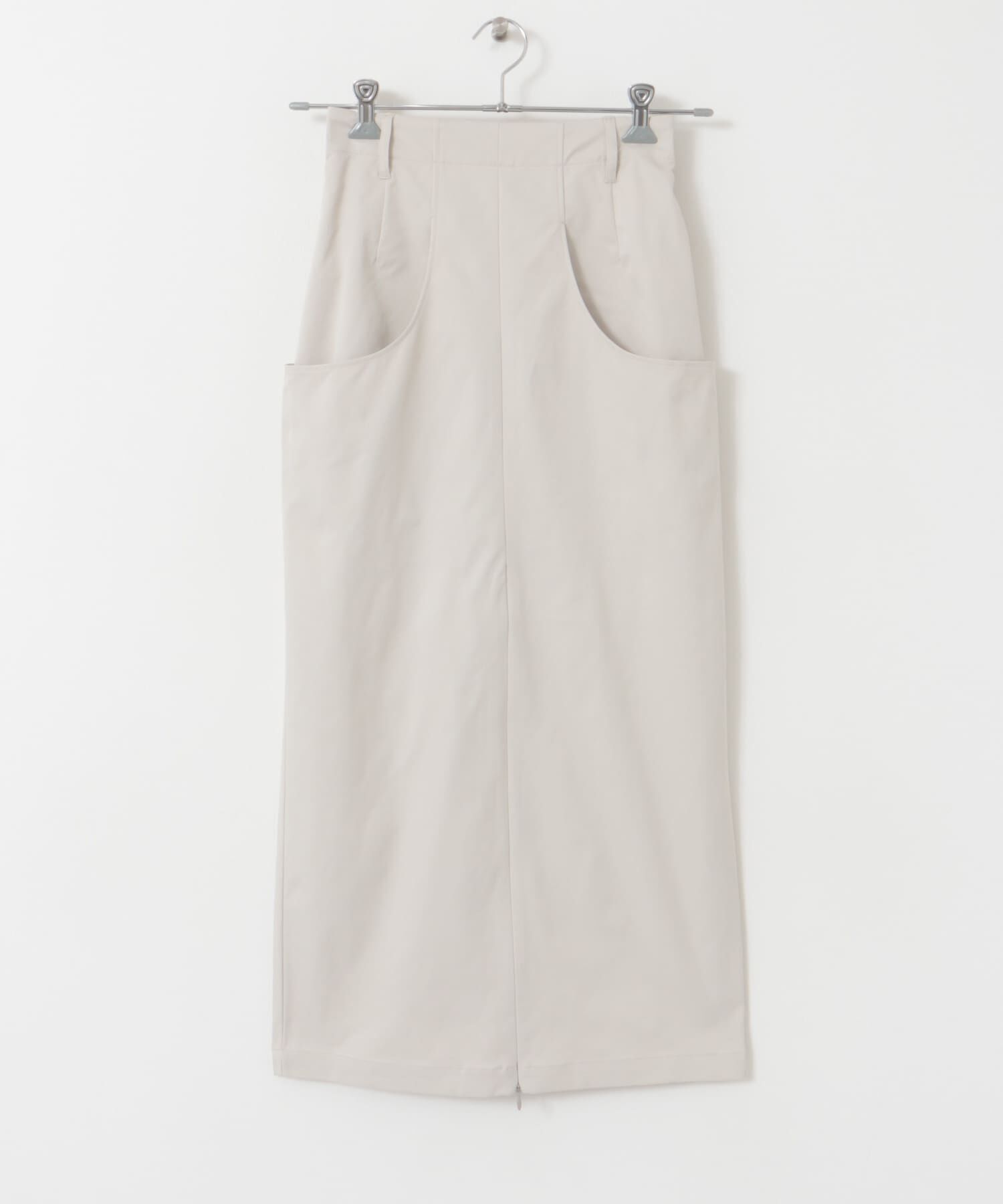  「フロントZIPペンシルスカート」|スカート|