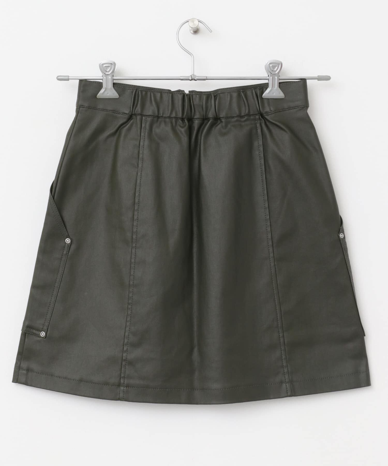  「コーティングミニスカート」|スカート|