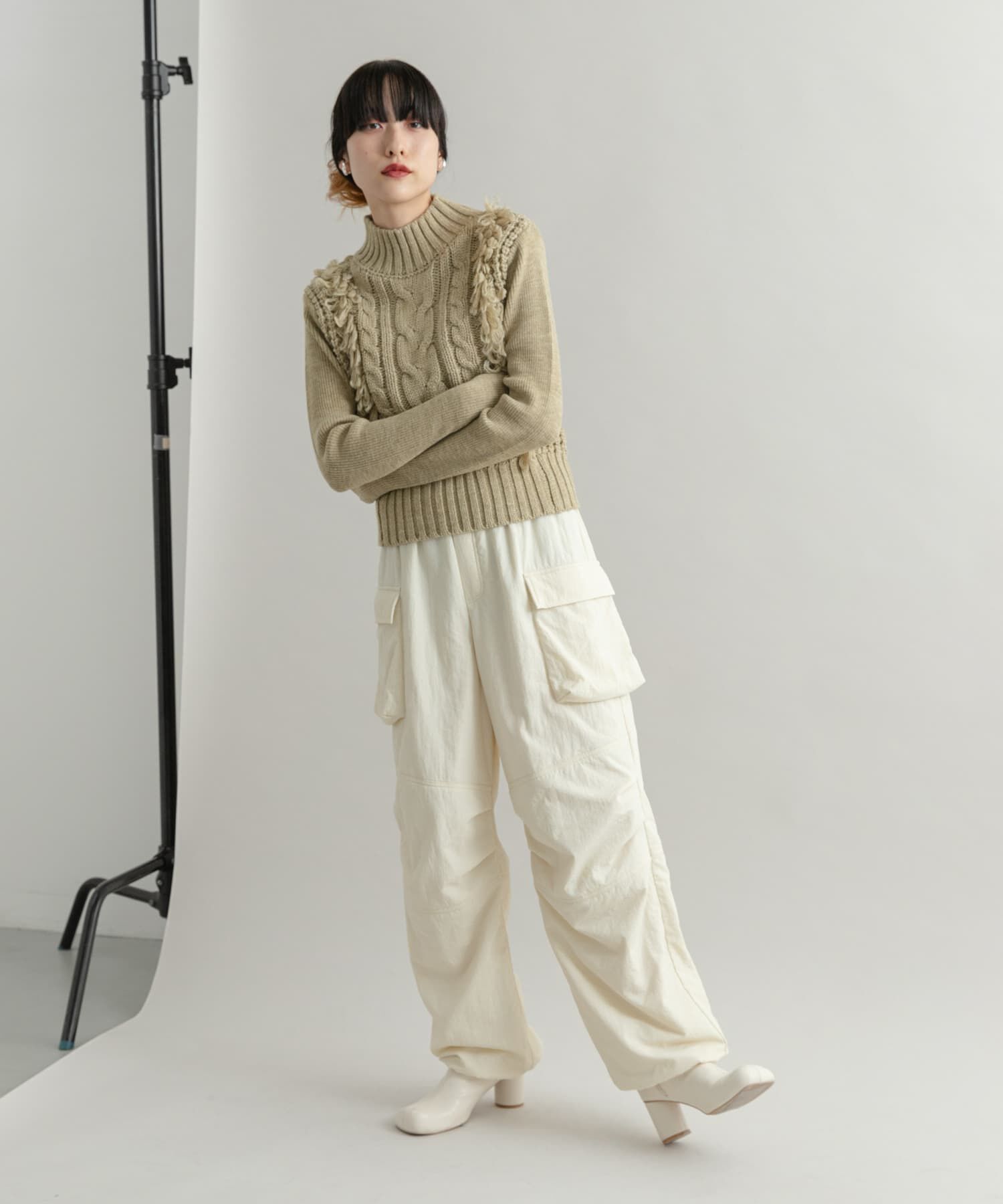  「ステッチデザインラウンドトゥブーツ」|ショートブーツ|