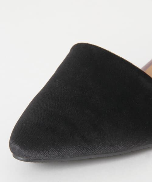  「ベロアセパレートパンプス&there4;」|パンプス|