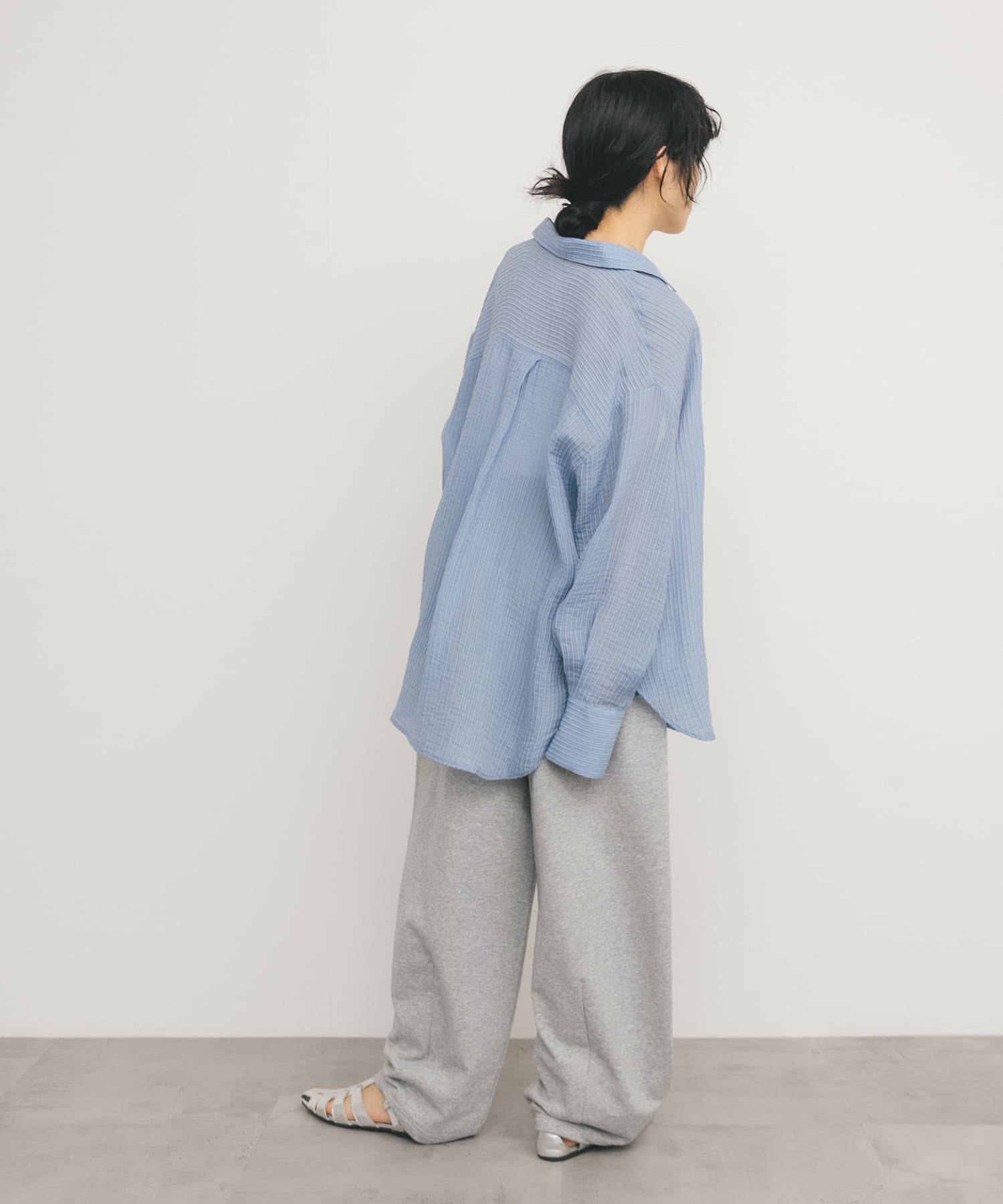  「2WAYシアーストライプシャツ」|シャツ・ブラウス|