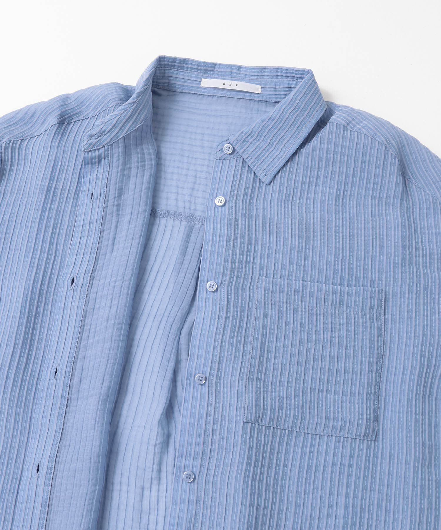  「2WAYシアーストライプシャツ」|シャツ・ブラウス|