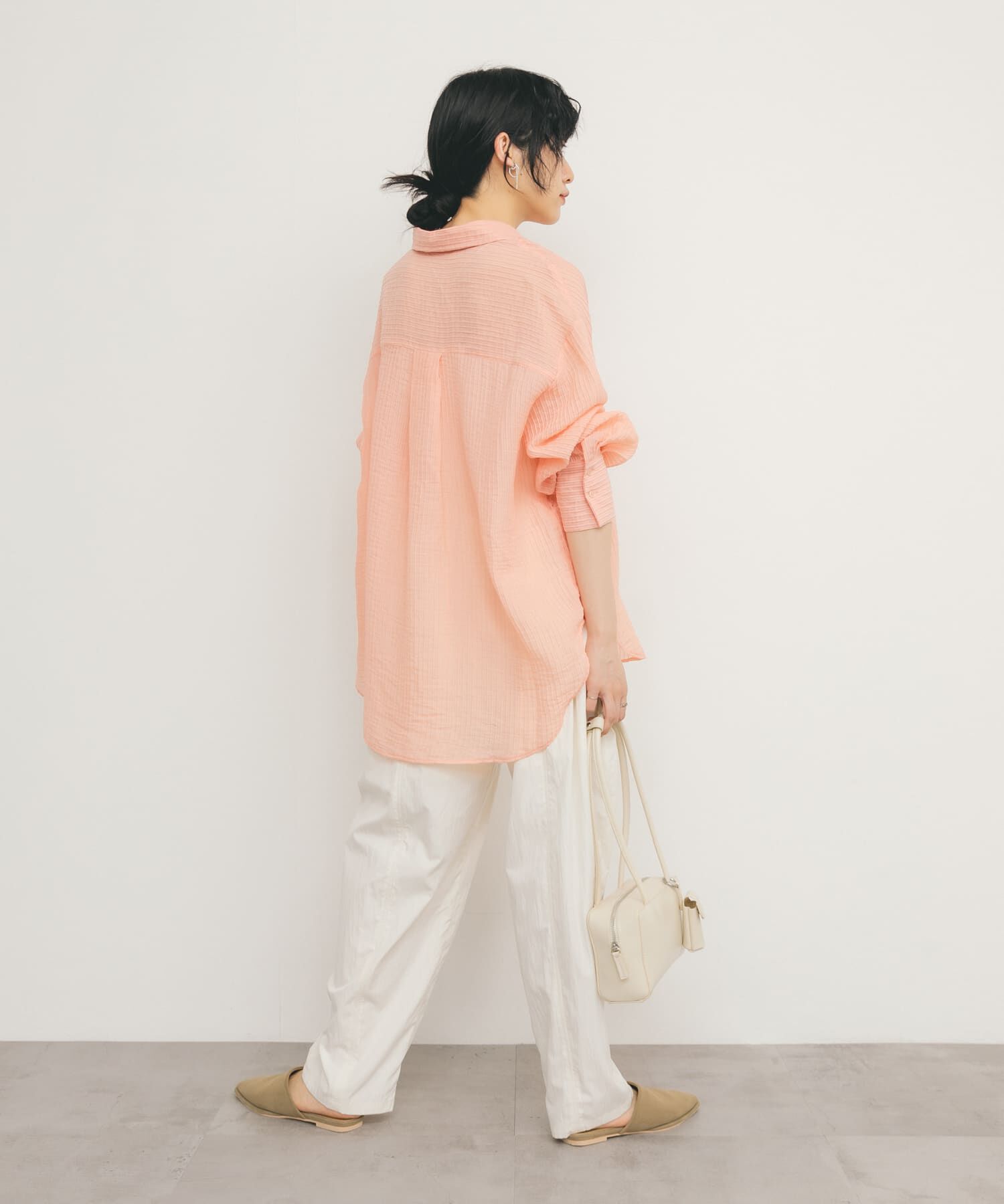  「2WAYシアーストライプシャツ」|シャツ・ブラウス|