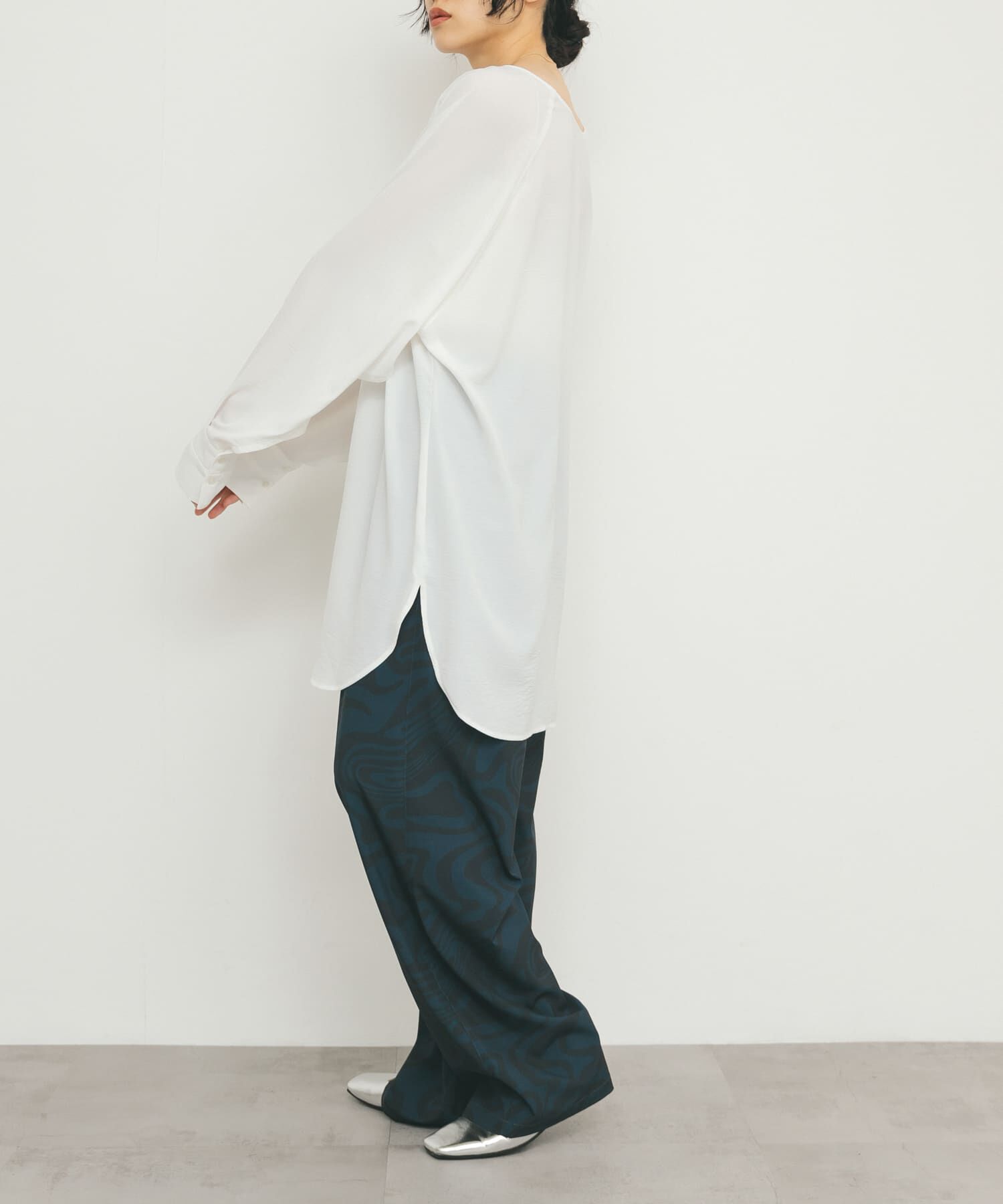  「2WAYスリットスリーブチュニック」|チュニック|