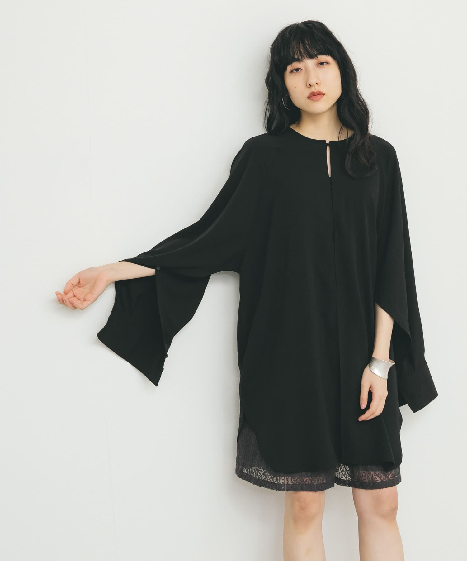  「2WAYスリットスリーブチュニック」|チュニック|
