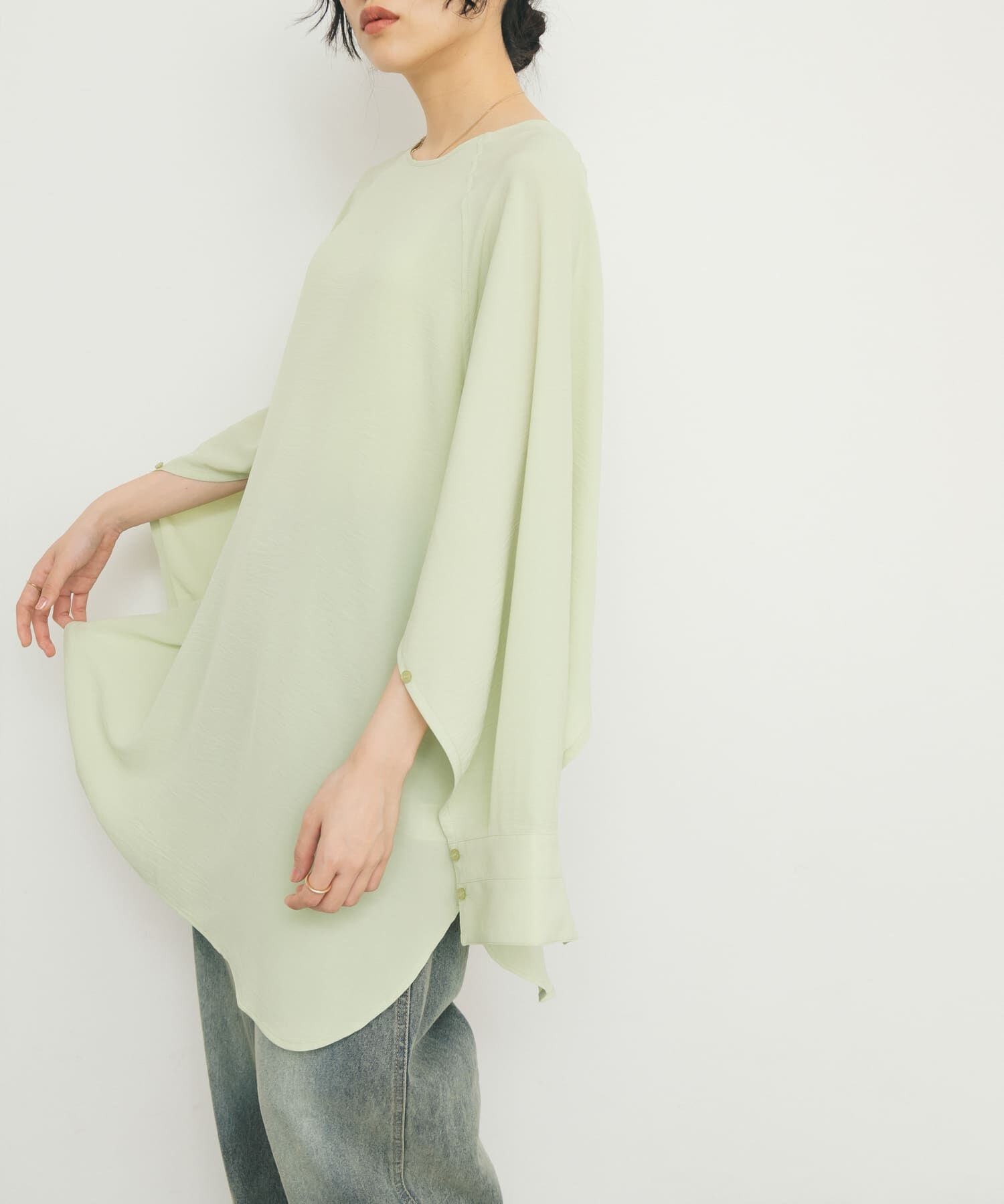  「2WAYスリットスリーブチュニック」|チュニック|