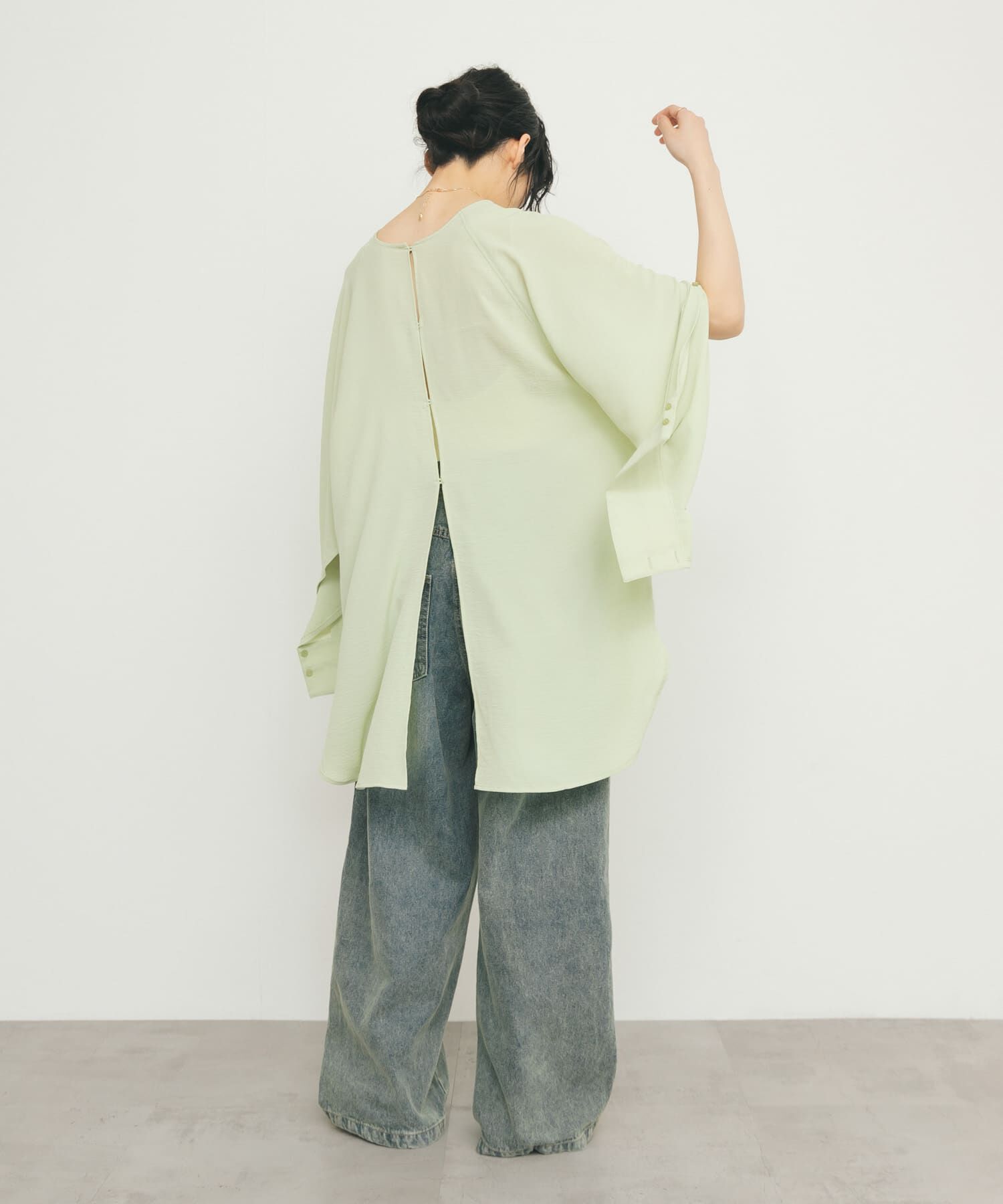  「2WAYスリットスリーブチュニック」|チュニック|