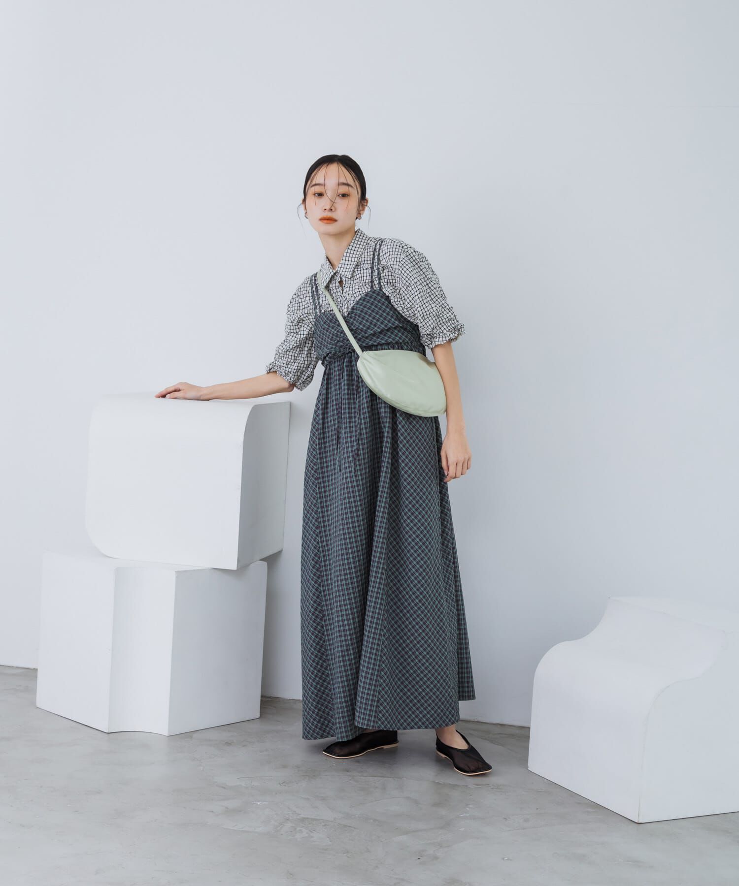  「ワッシャーチェックシャツ」|シャツ・ブラウス|