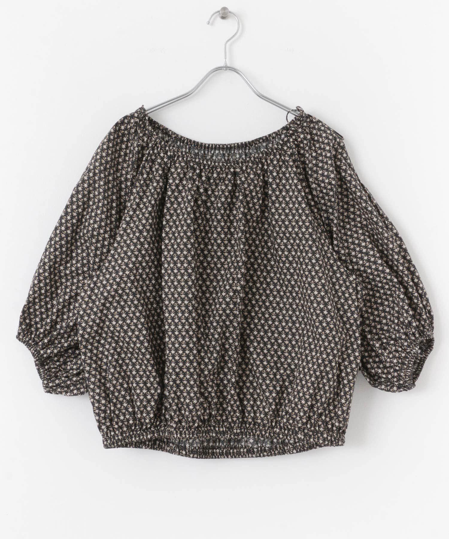  「2WAYフラワープリントブラウス」|シャツ・ブラウス|