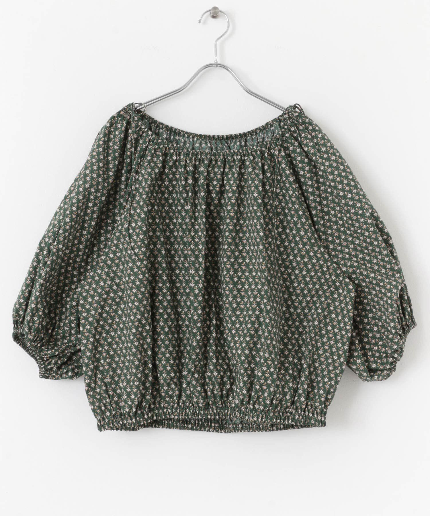  「2WAYフラワープリントブラウス」|シャツ・ブラウス|