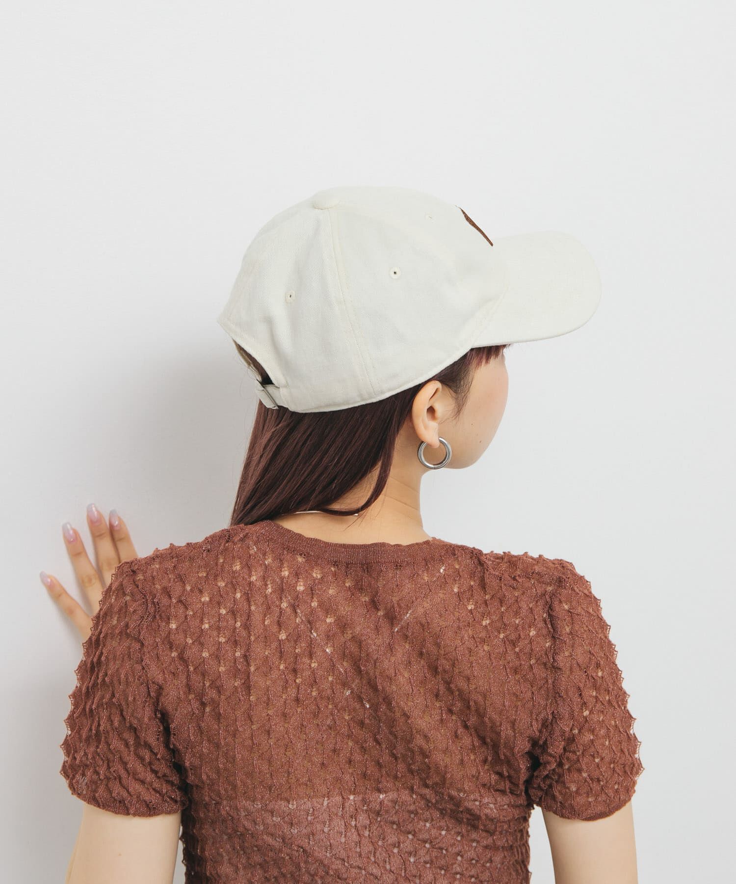  「プランプチェーンステッチCAP」|キャップ・キャスケット|