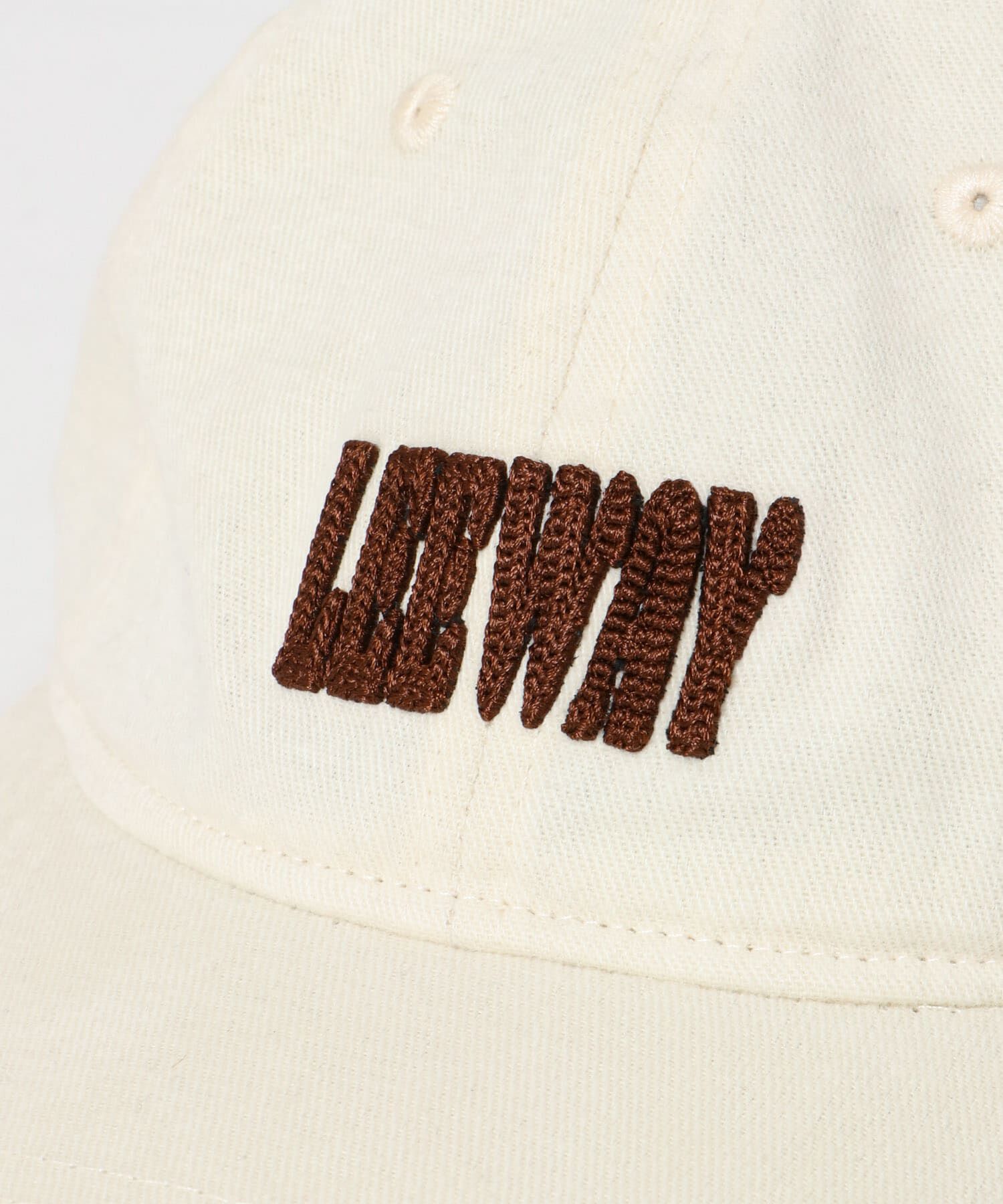  「プランプチェーンステッチCAP」|キャップ・キャスケット|