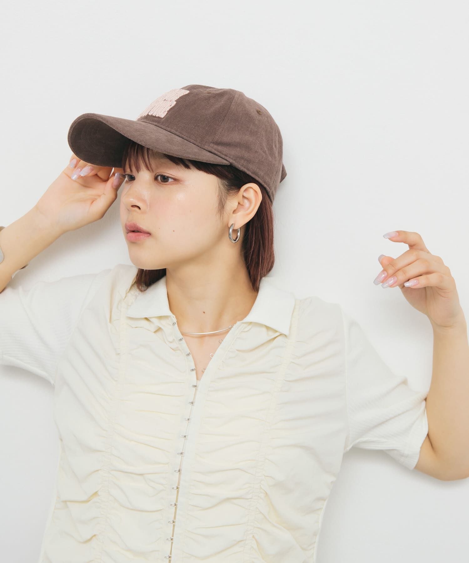  「プランプチェーンステッチCAP」|キャップ・キャスケット|