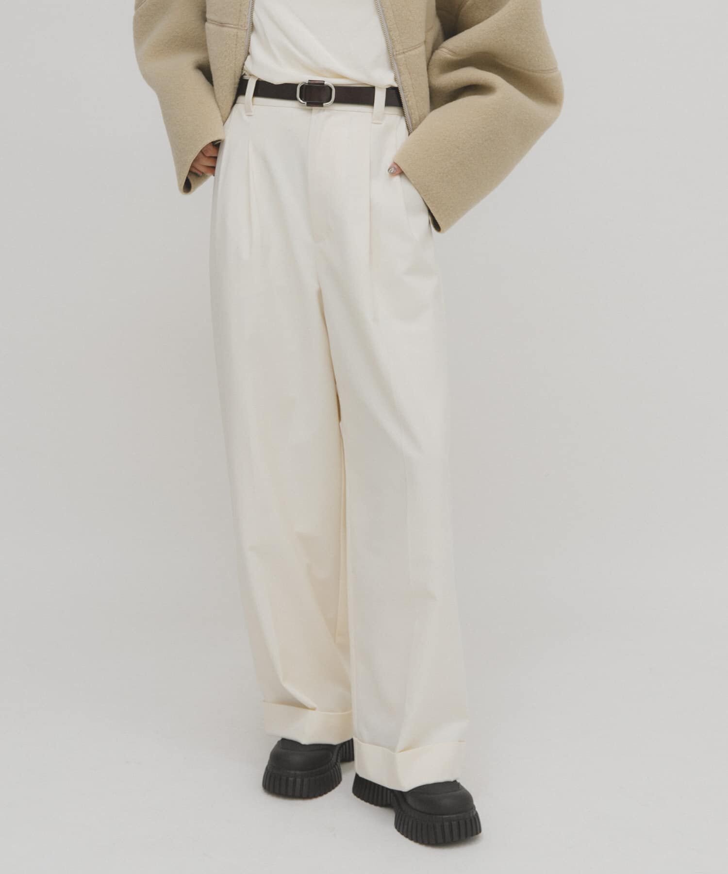  「ホールレスレザーベルト」|ベルト|