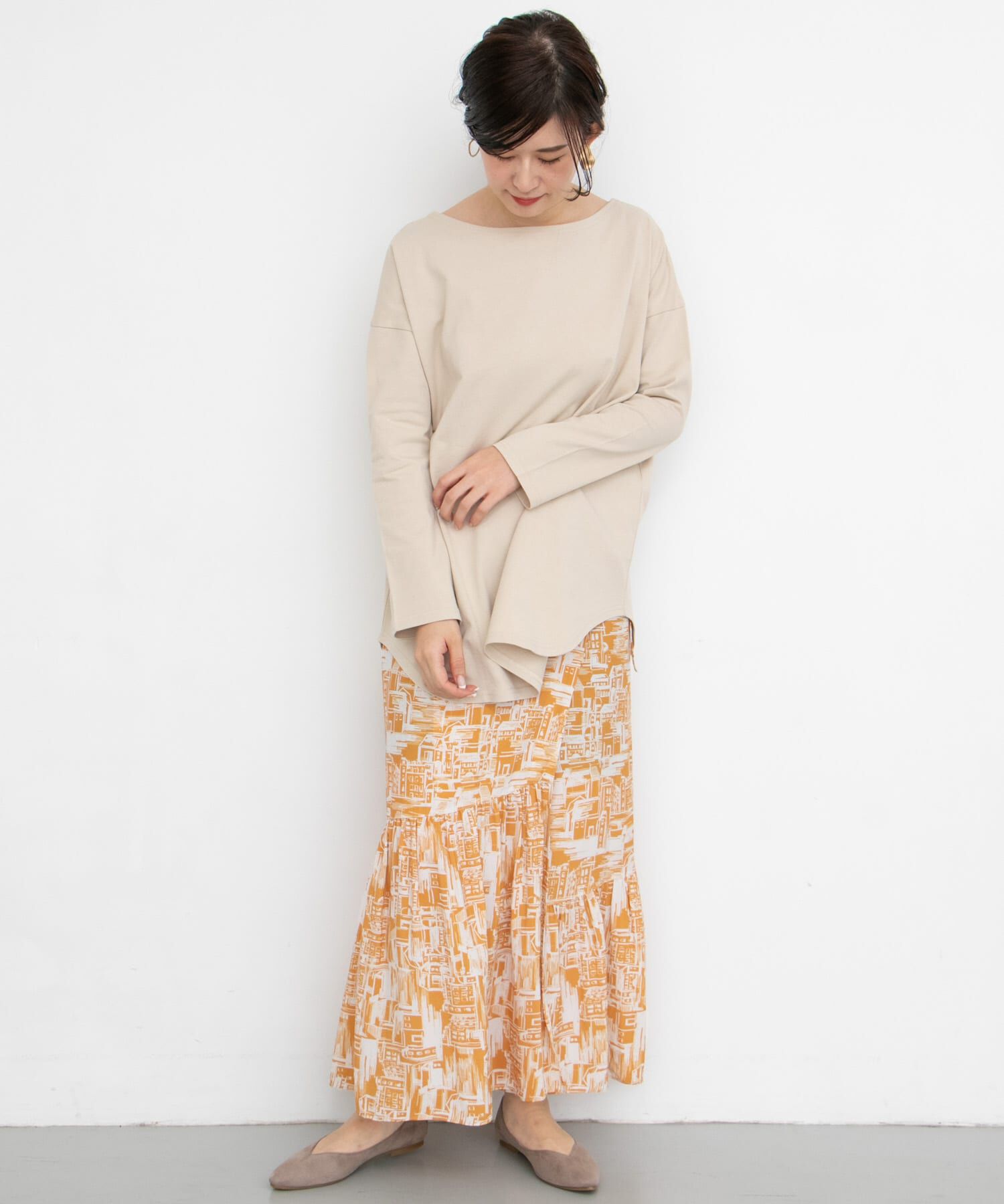  「townプリントマルチWAYスカート&there4;」|スカート|