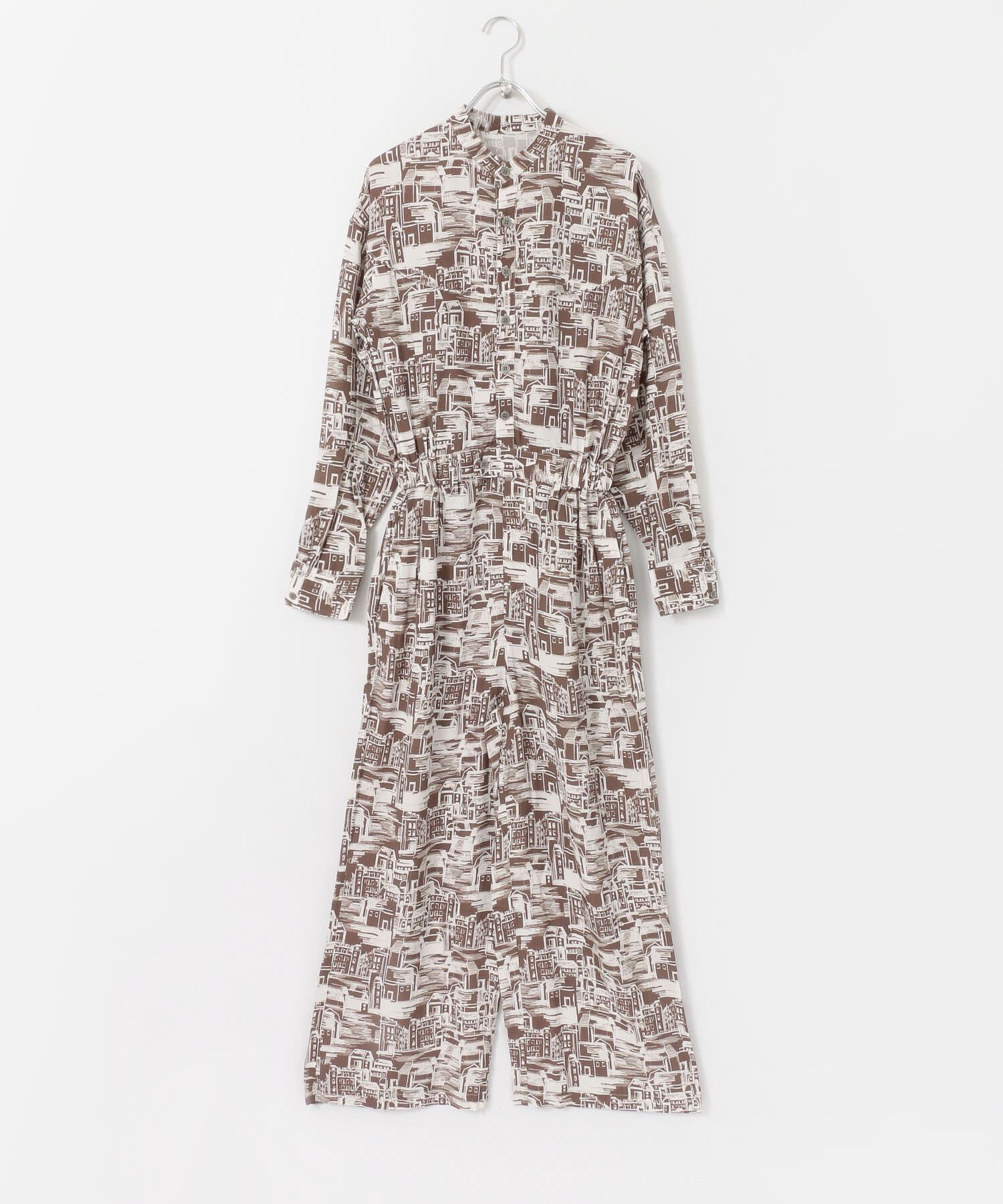  「townプリントジャンプスーツ&there4;」|スカート|