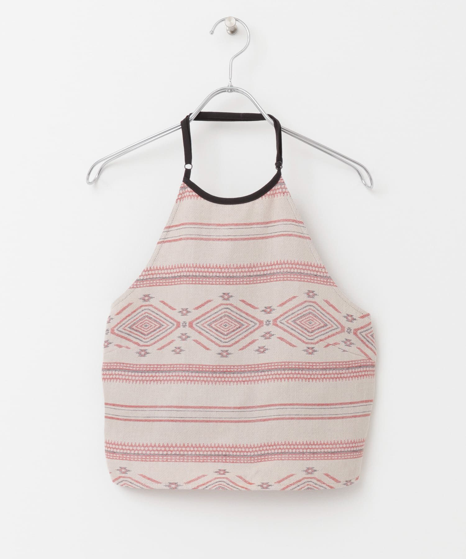  「エスニック柄ホルターネックキャミソール」|キャミソール|