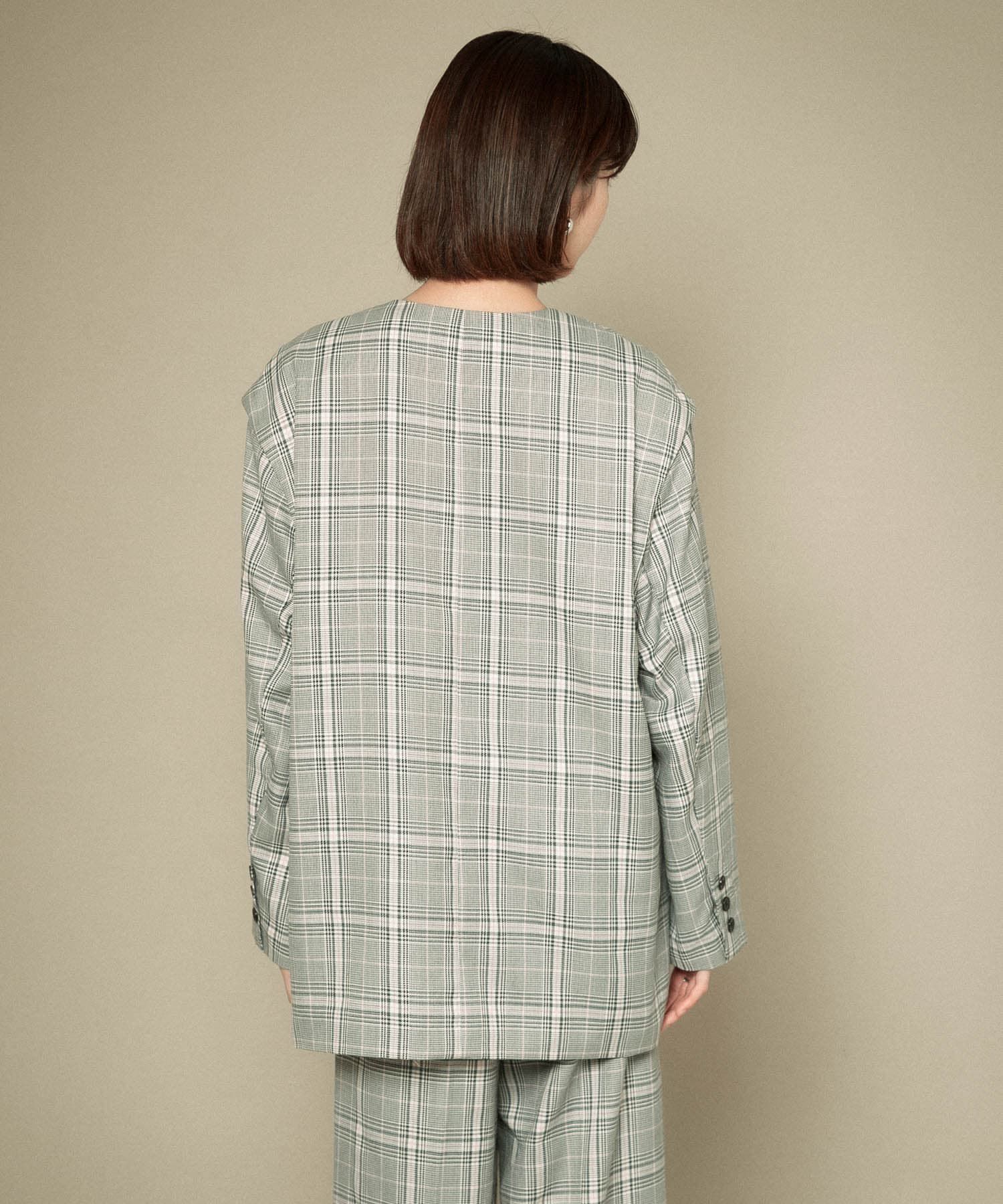  「2WAYノーカラージャケット」|ノーカラージャケット|