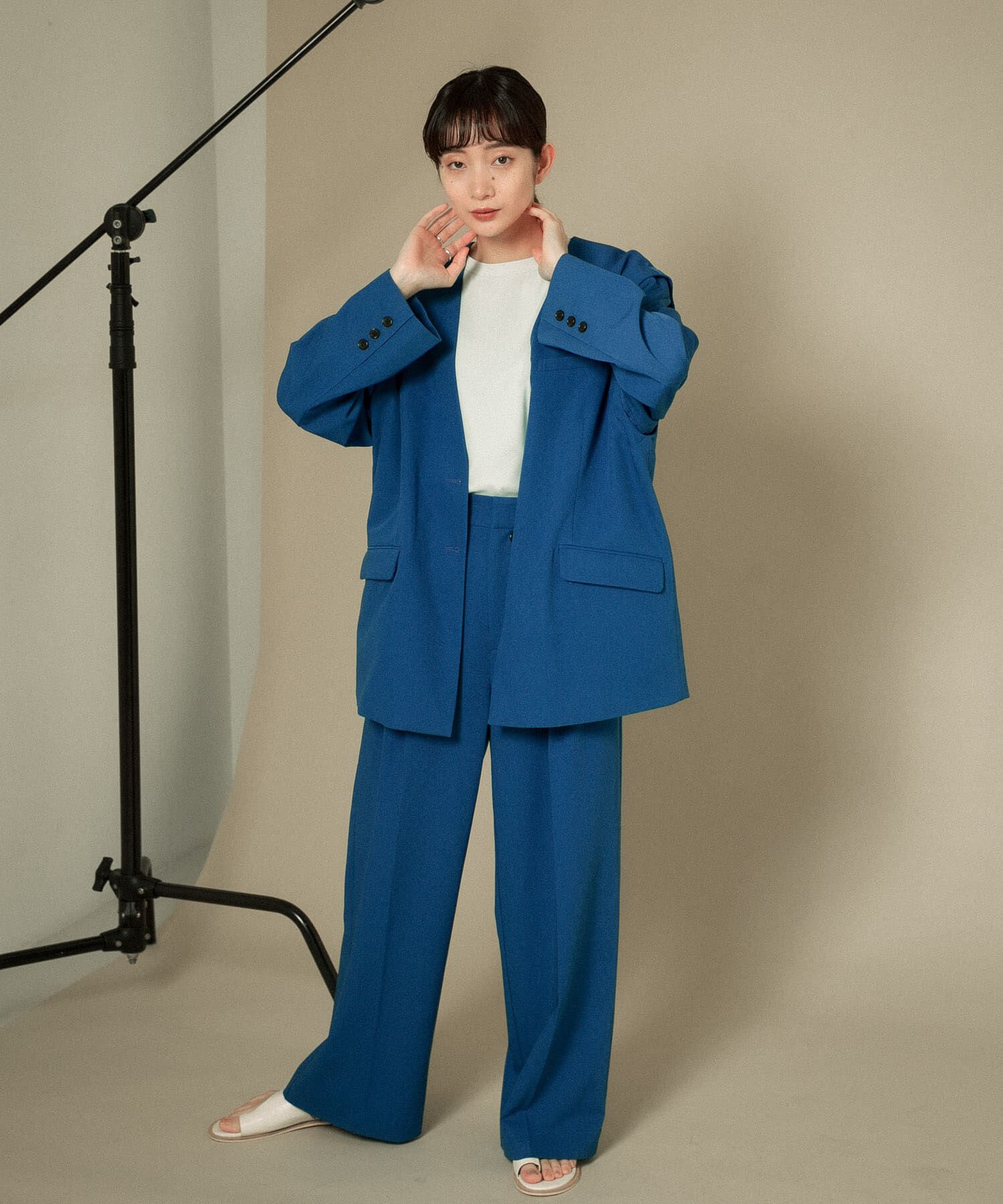  「2WAYノーカラージャケット」|ノーカラージャケット|