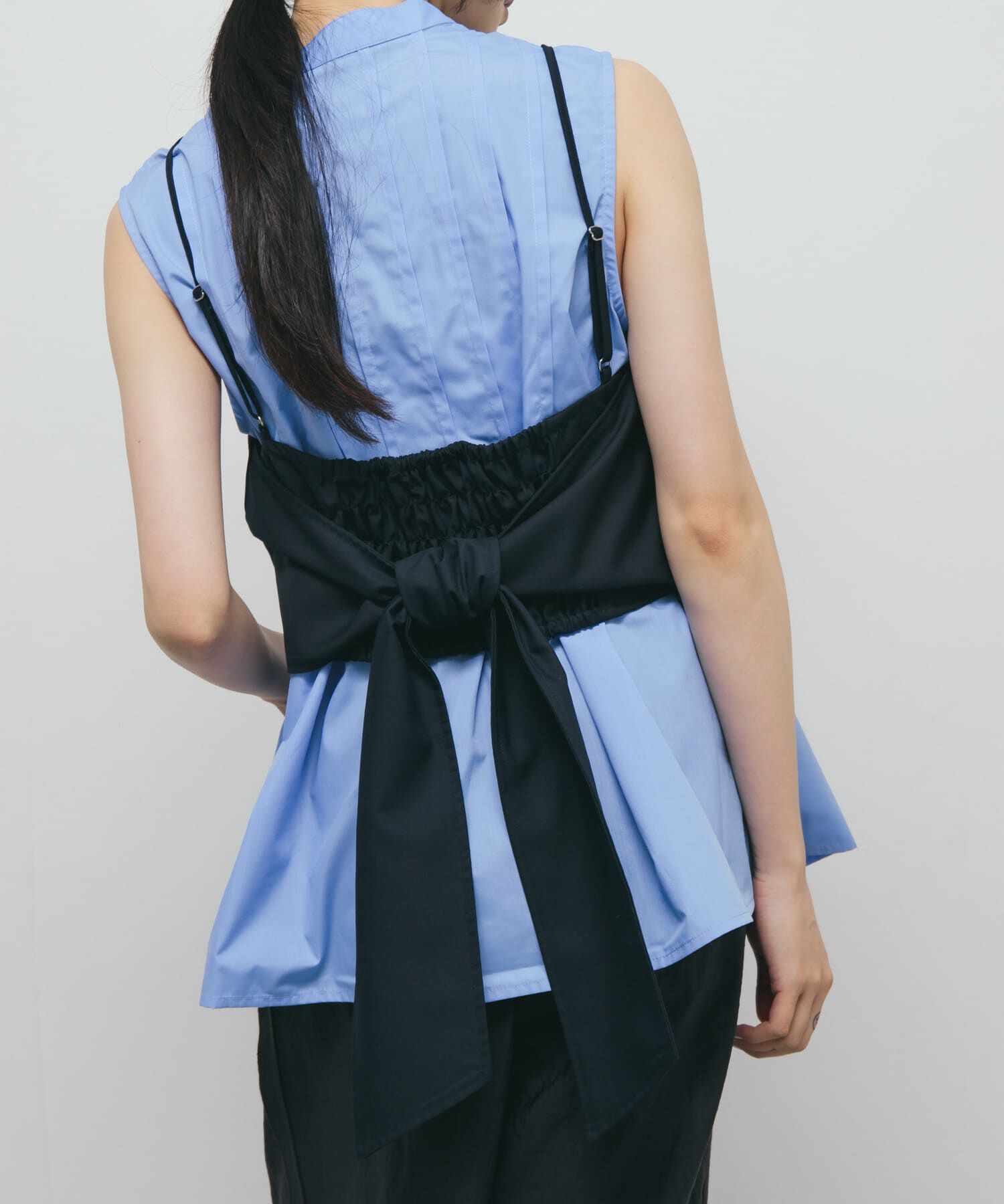  「ビスチェSETピンタックシャツ」|シャツ・ブラウス|