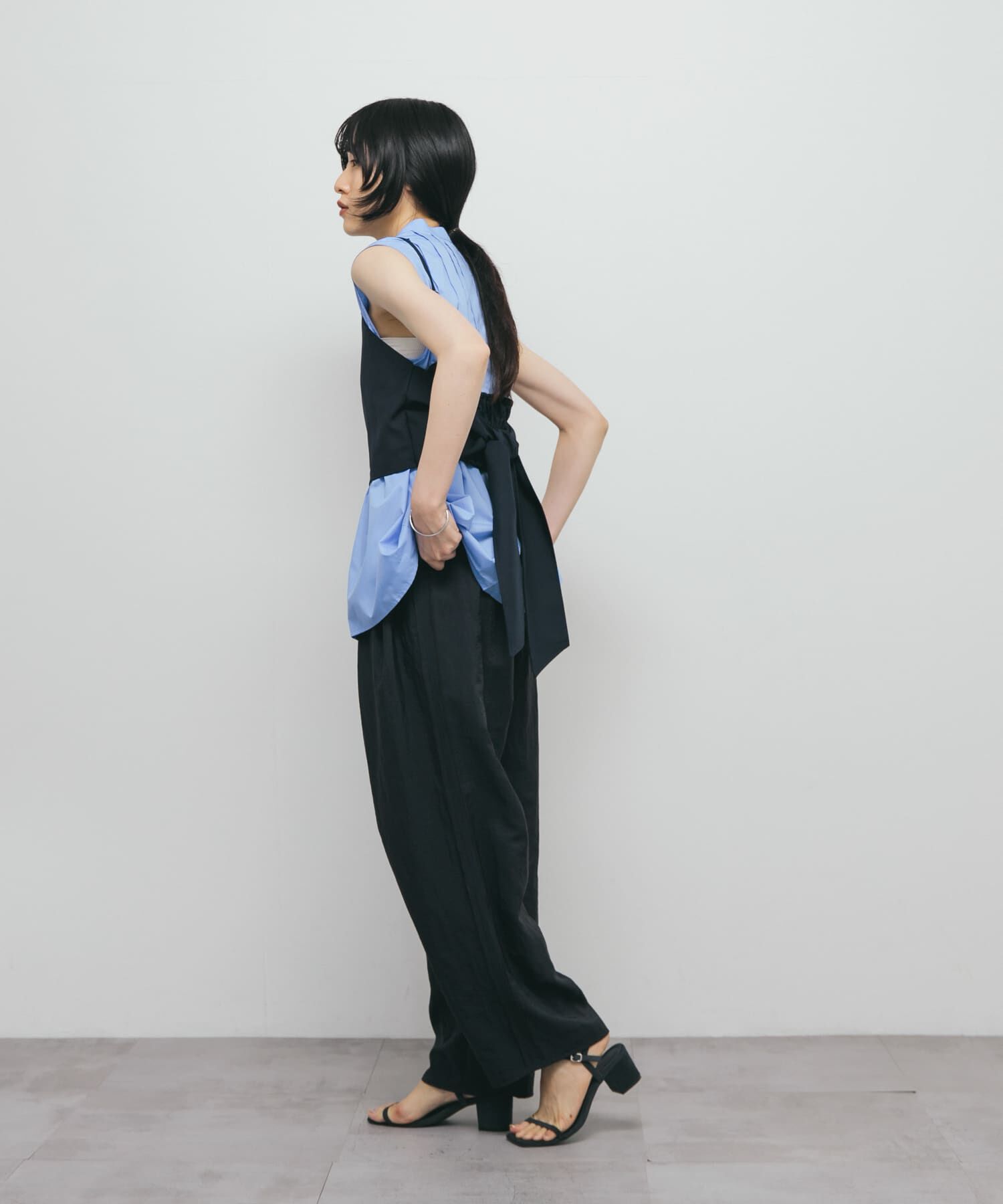  「ビスチェSETピンタックシャツ」|シャツ・ブラウス|