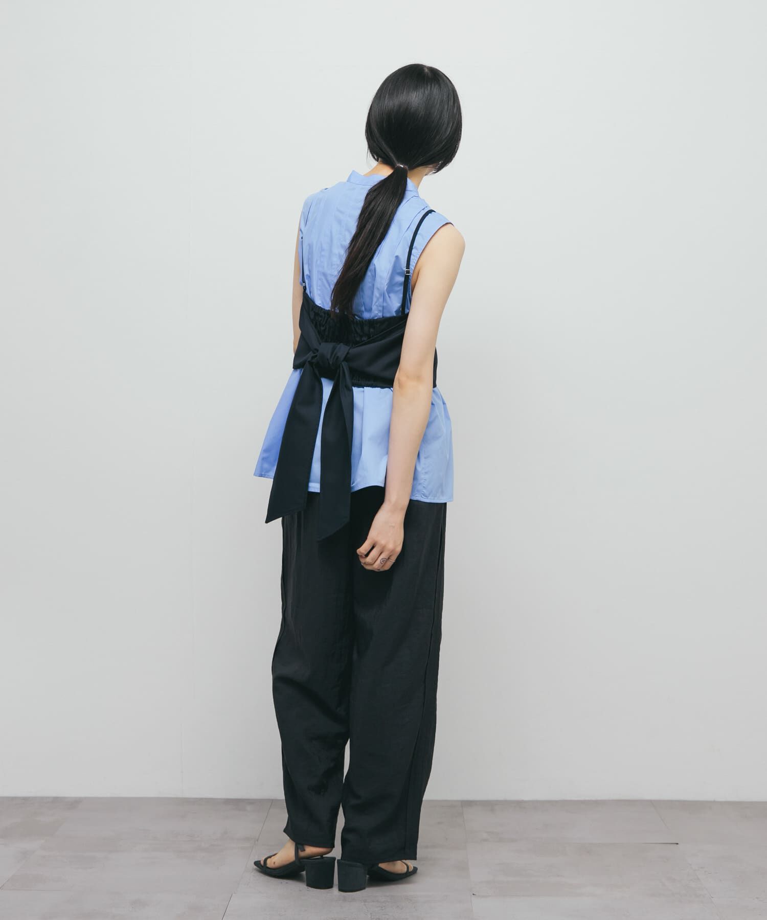  「ビスチェSETピンタックシャツ」|シャツ・ブラウス|