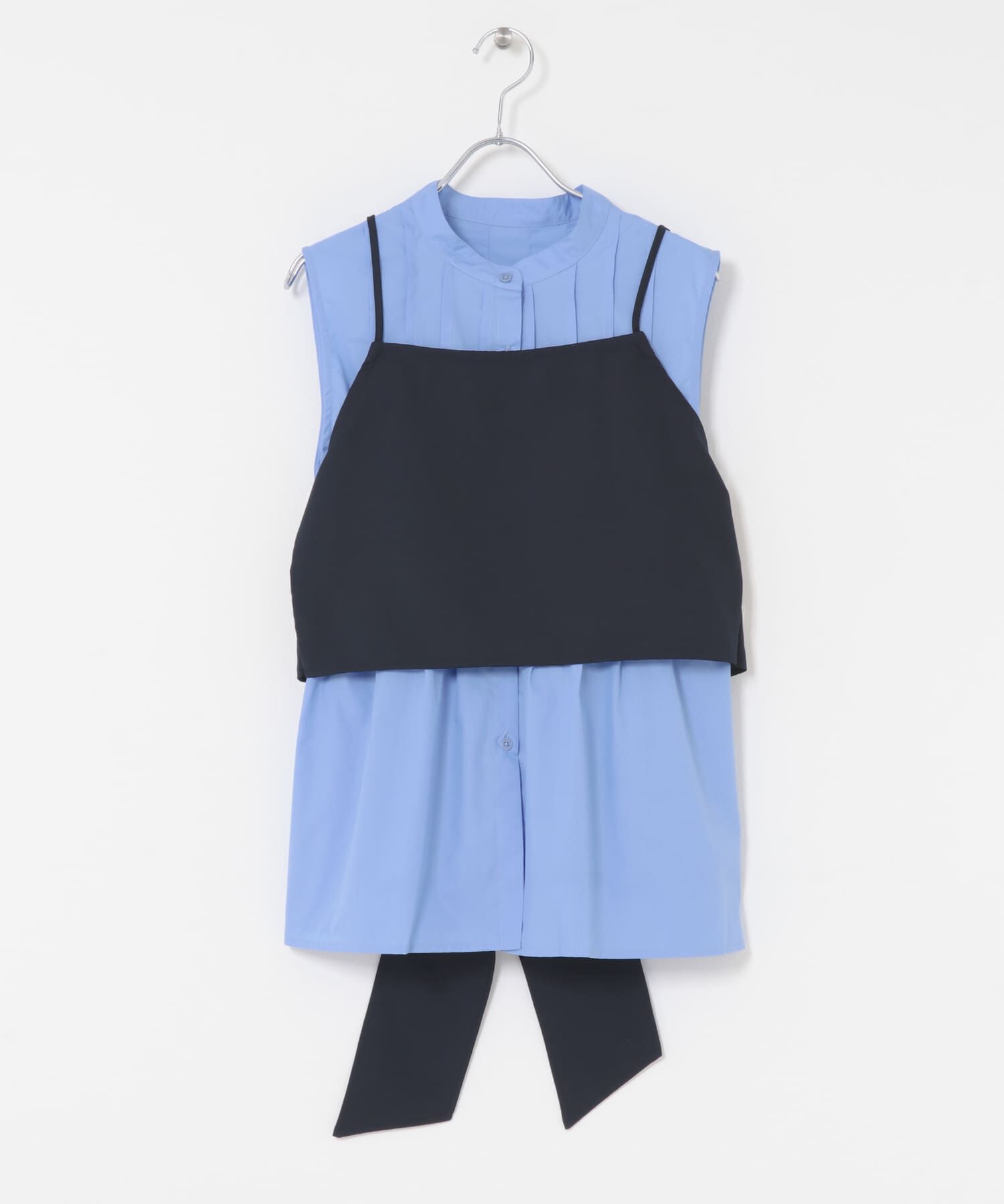  「ビスチェSETピンタックシャツ」|シャツ・ブラウス|