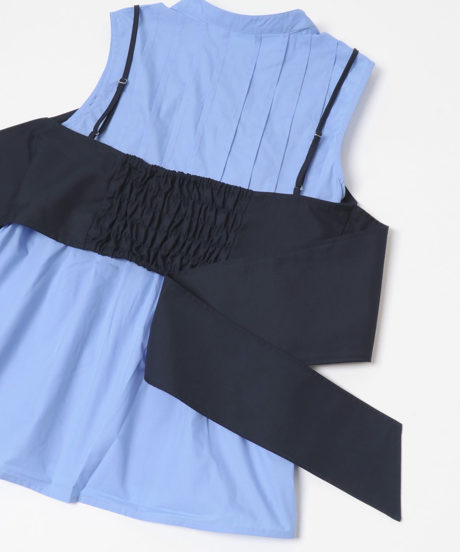  「ビスチェSETピンタックシャツ」|シャツ・ブラウス|