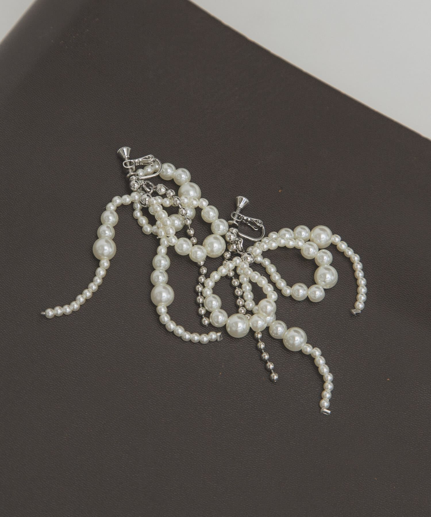  「パールボールイヤリング」|イヤリング|