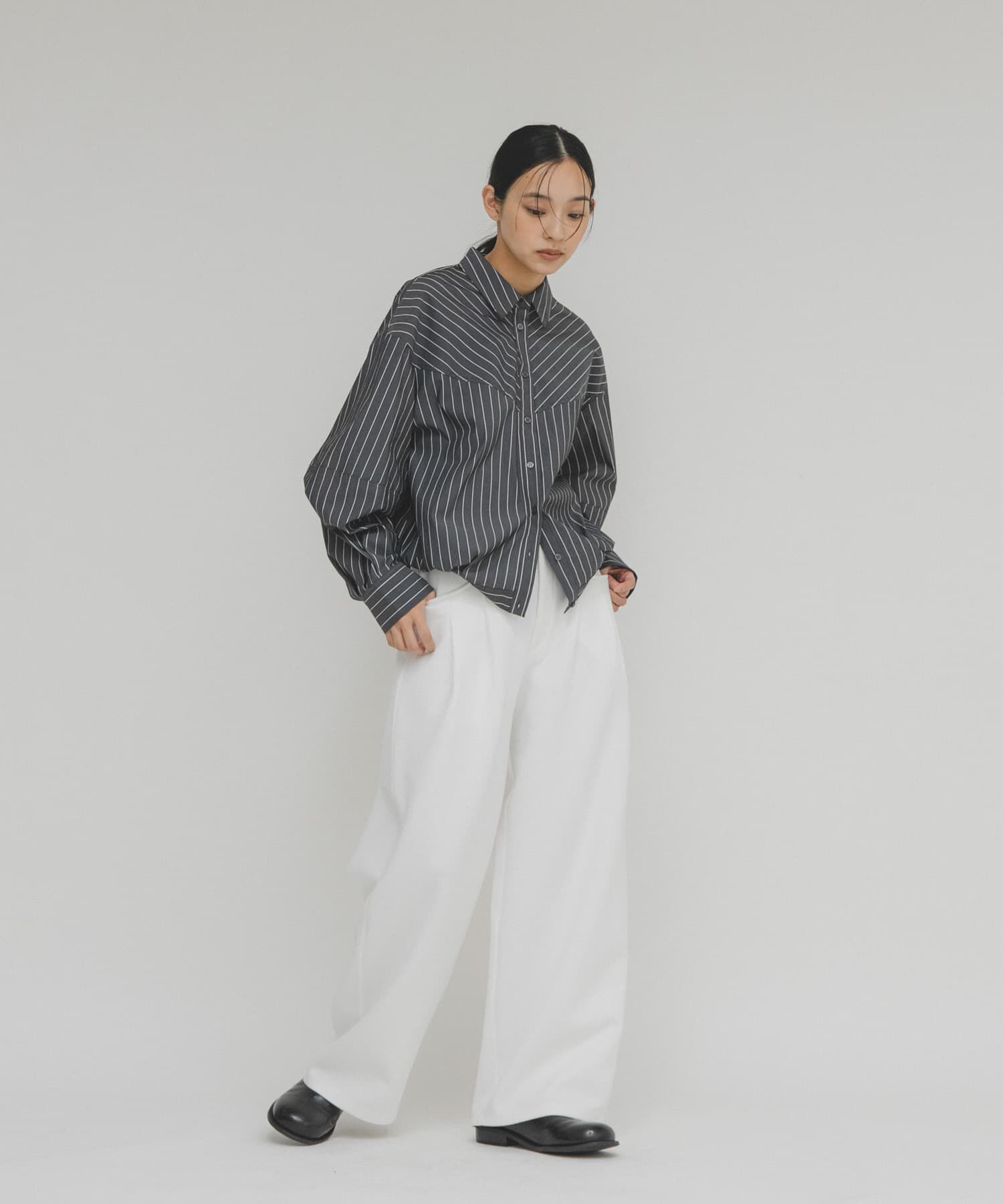  「コクーンフォルムシャツ」|シャツ・ブラウス|