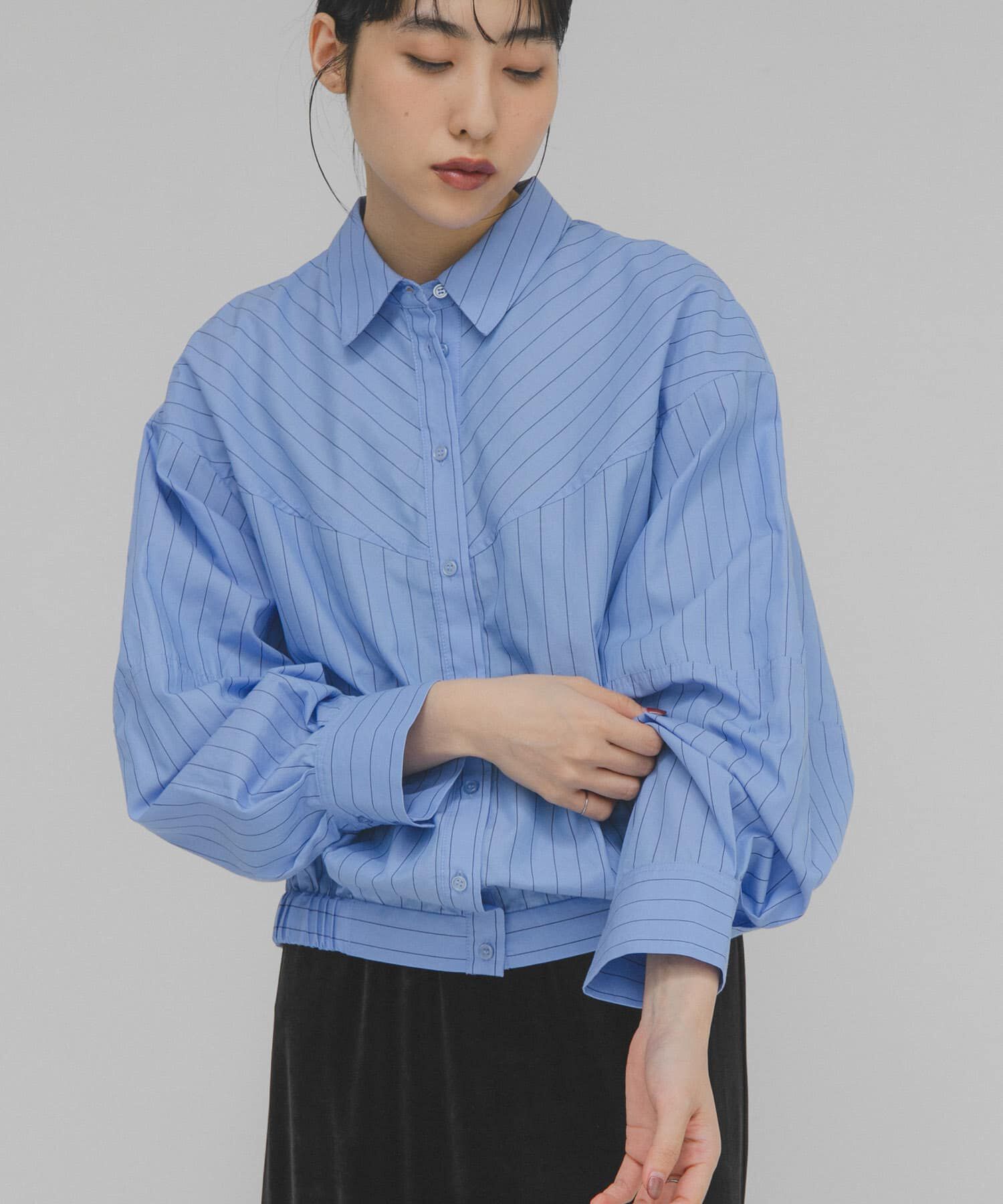  「コクーンフォルムシャツ」|シャツ・ブラウス|