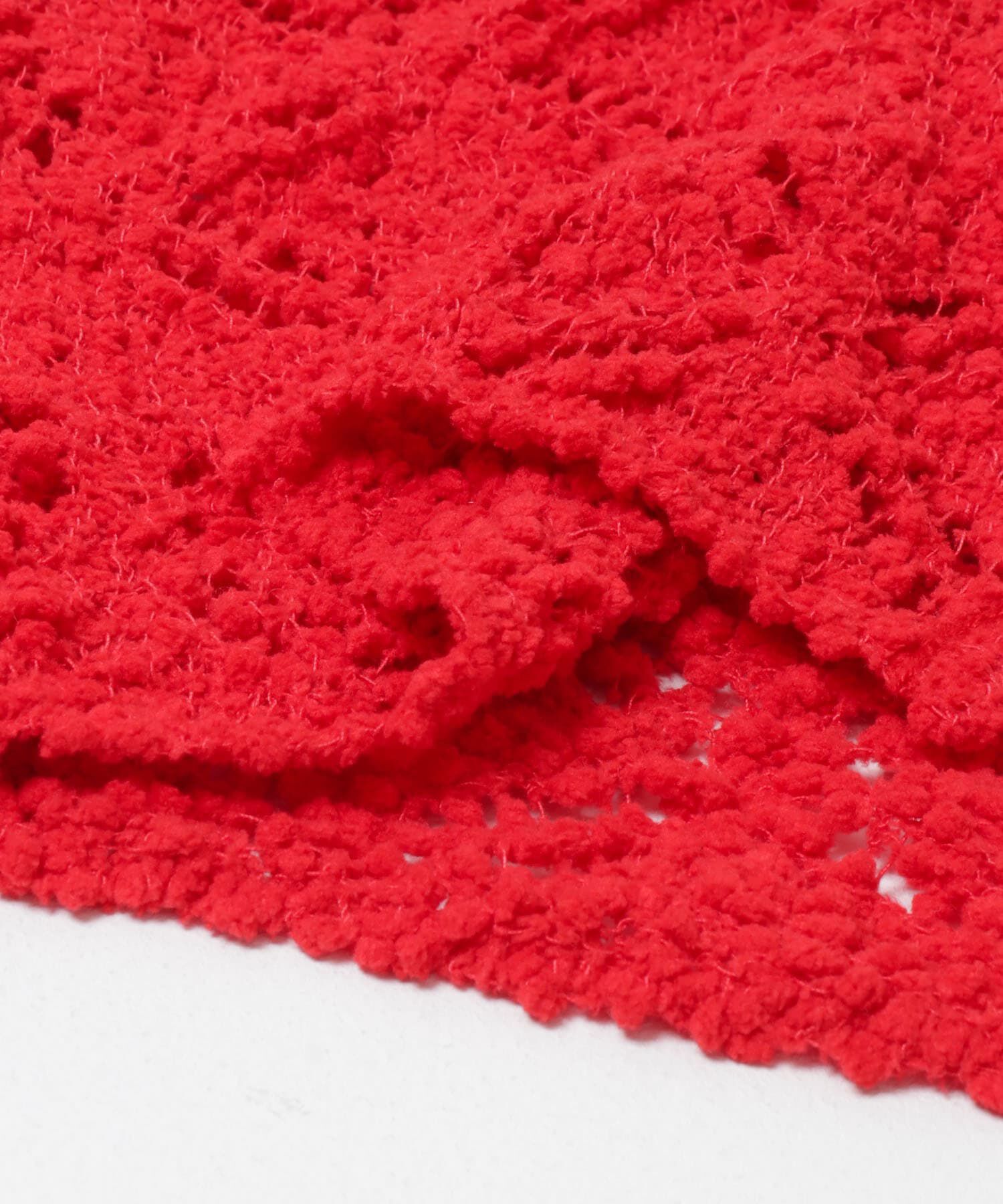  「クロシェレースニットシャツ」|ニット・セーター|