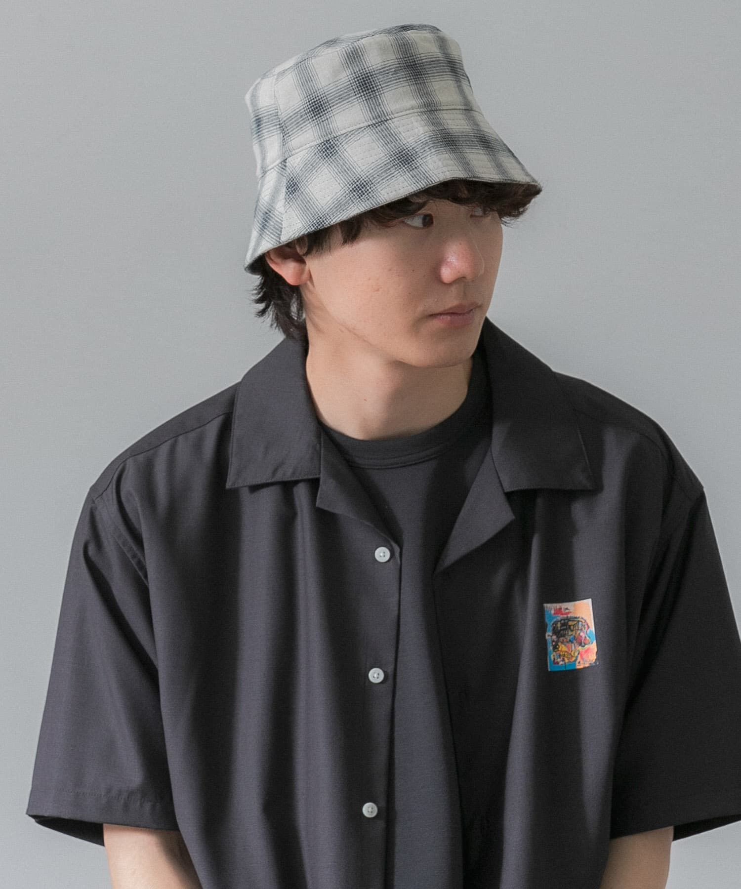 SENSE OF PLACE by URBAN RESEARCH「『ユニセックス』チェックバケットハットB」|ハット|